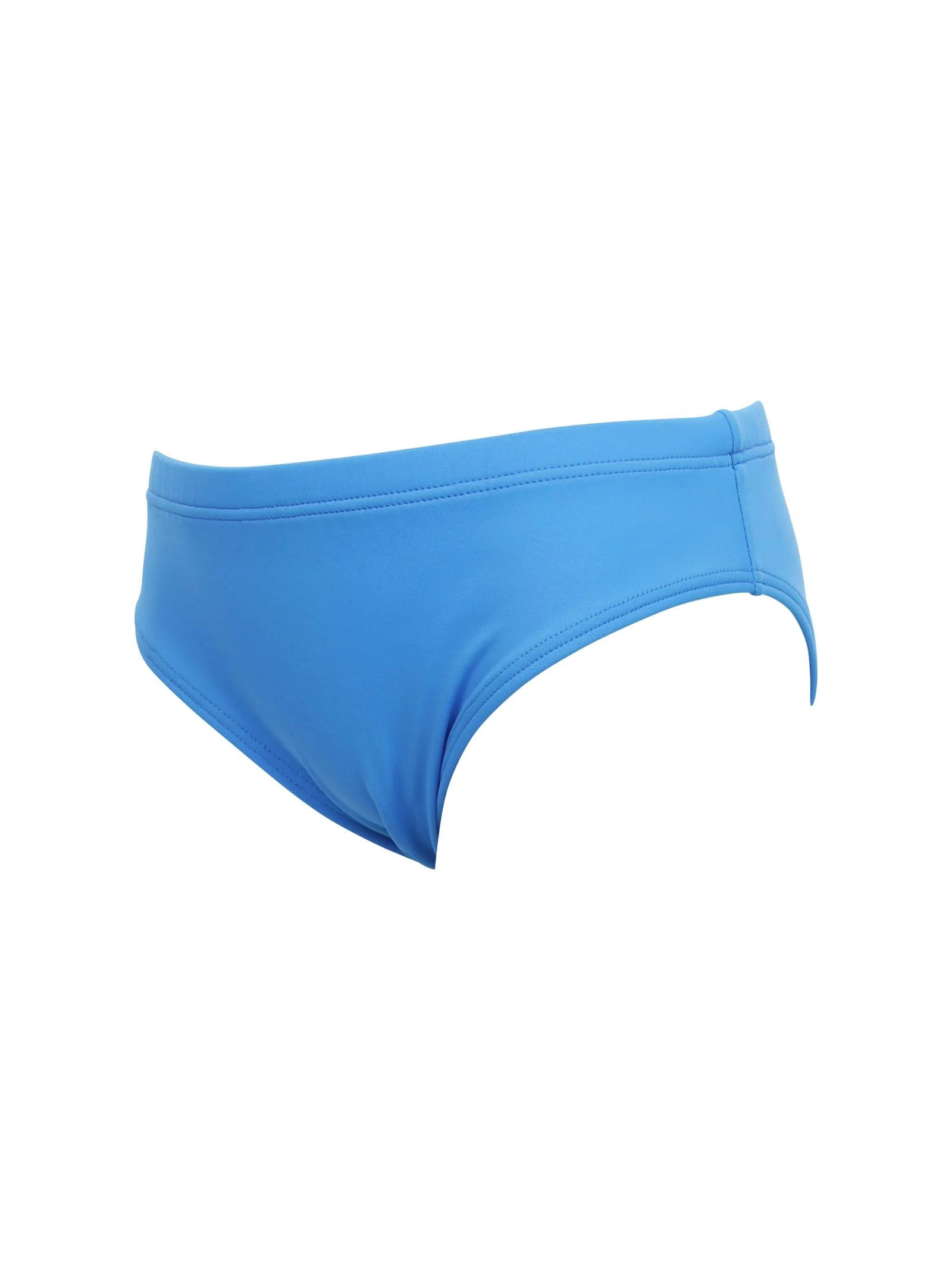 Costume slip blu con scritta rossa sul retro - Image 2