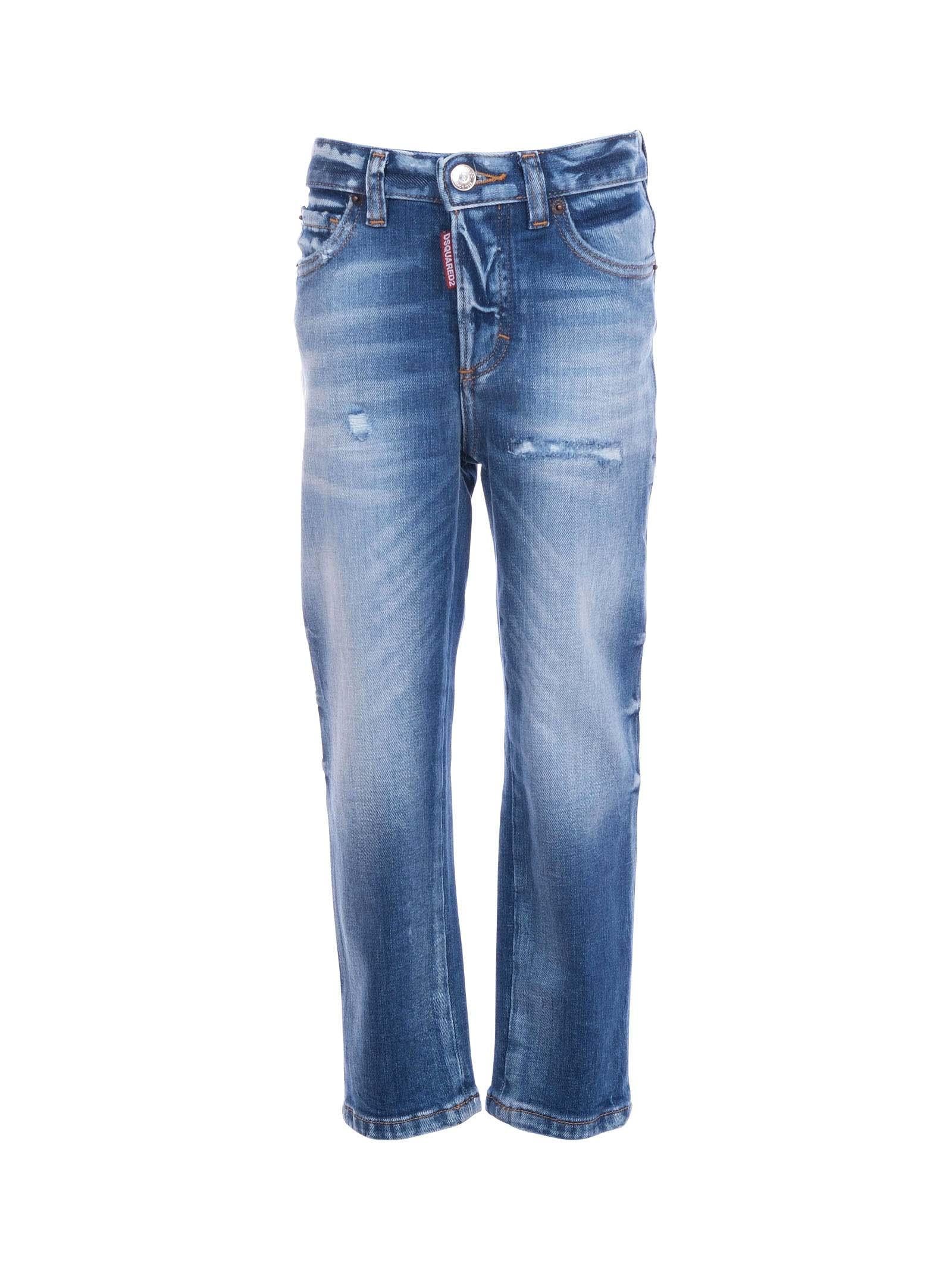 Jeans Dsquared in denim modello cinque tasche