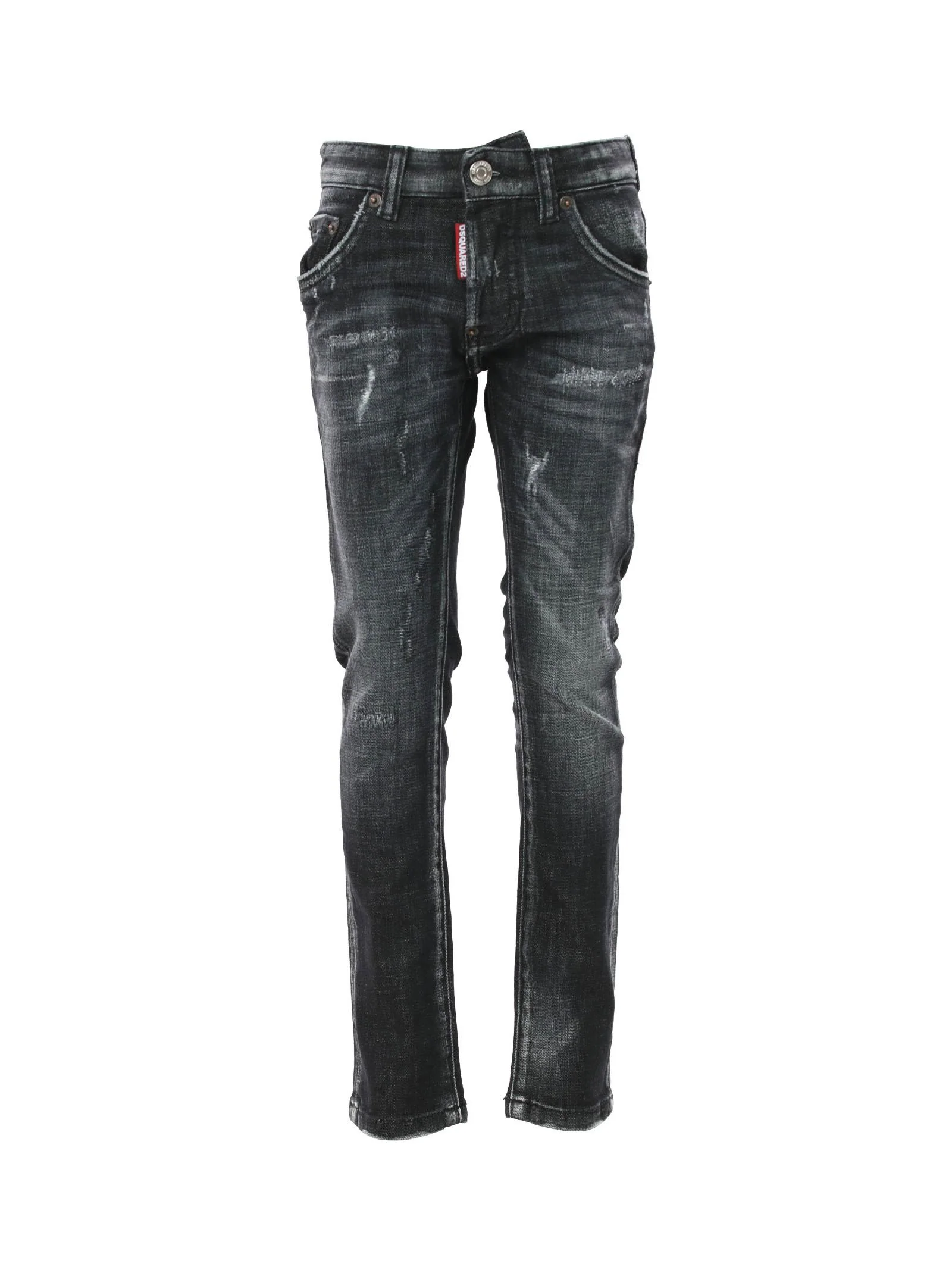 Jeans neri cinque tasche