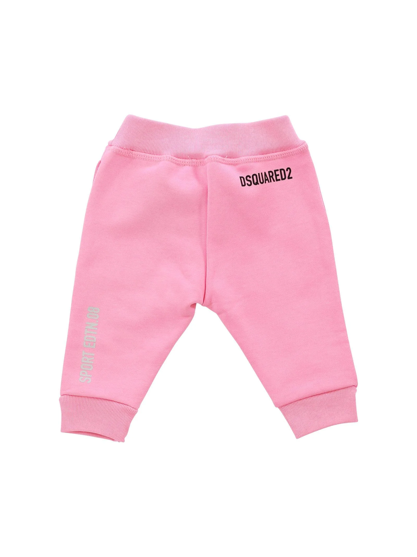 Pantalone tuta rosa con patch - Image 2