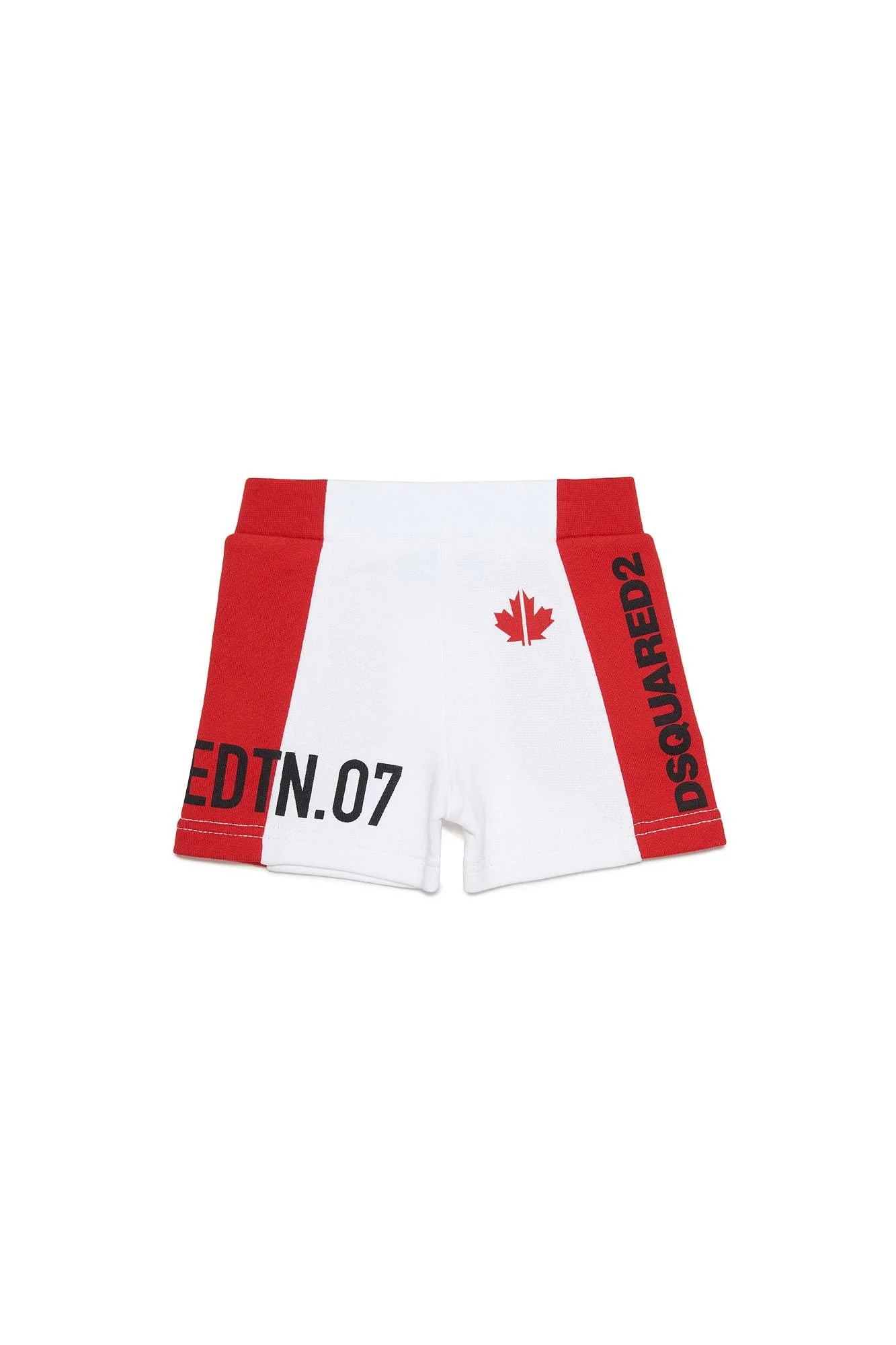 Shorts bianco e rosso - Image 2