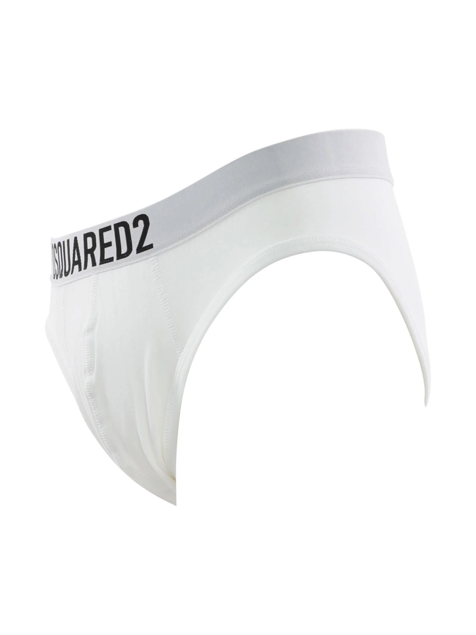 Slip bianco con vita logata - Image 2