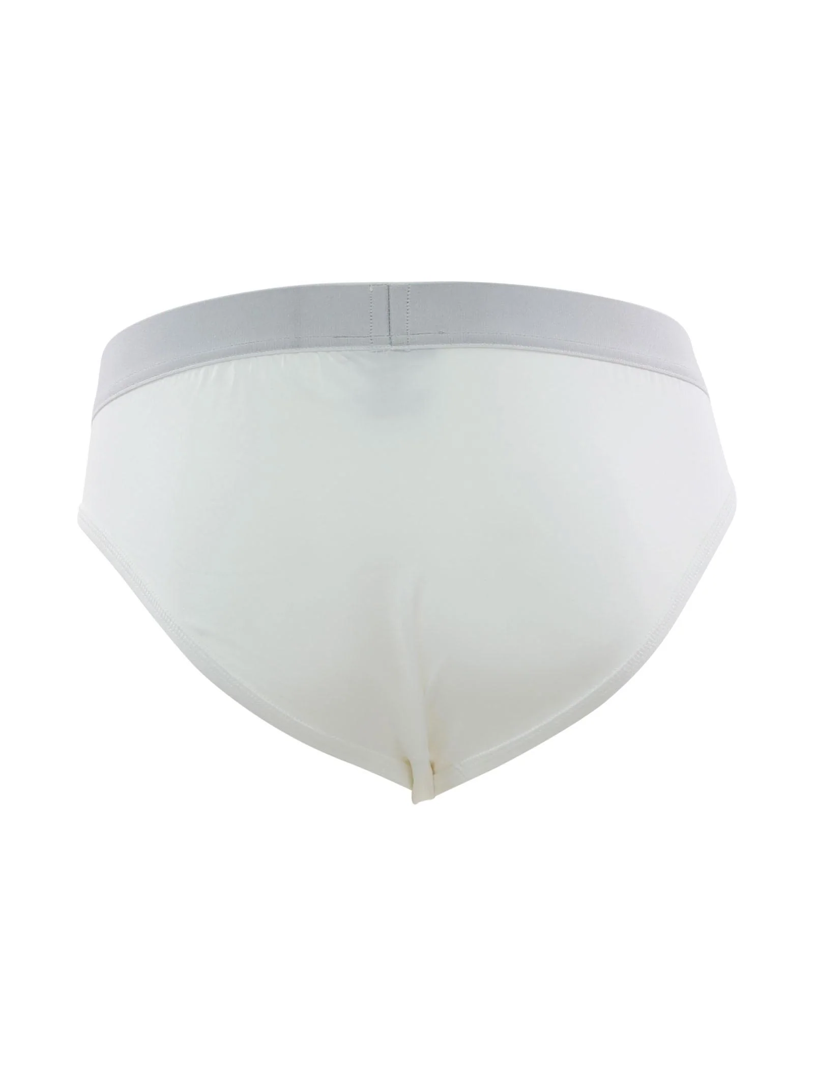 Slip bianco con vita logata - Image 3