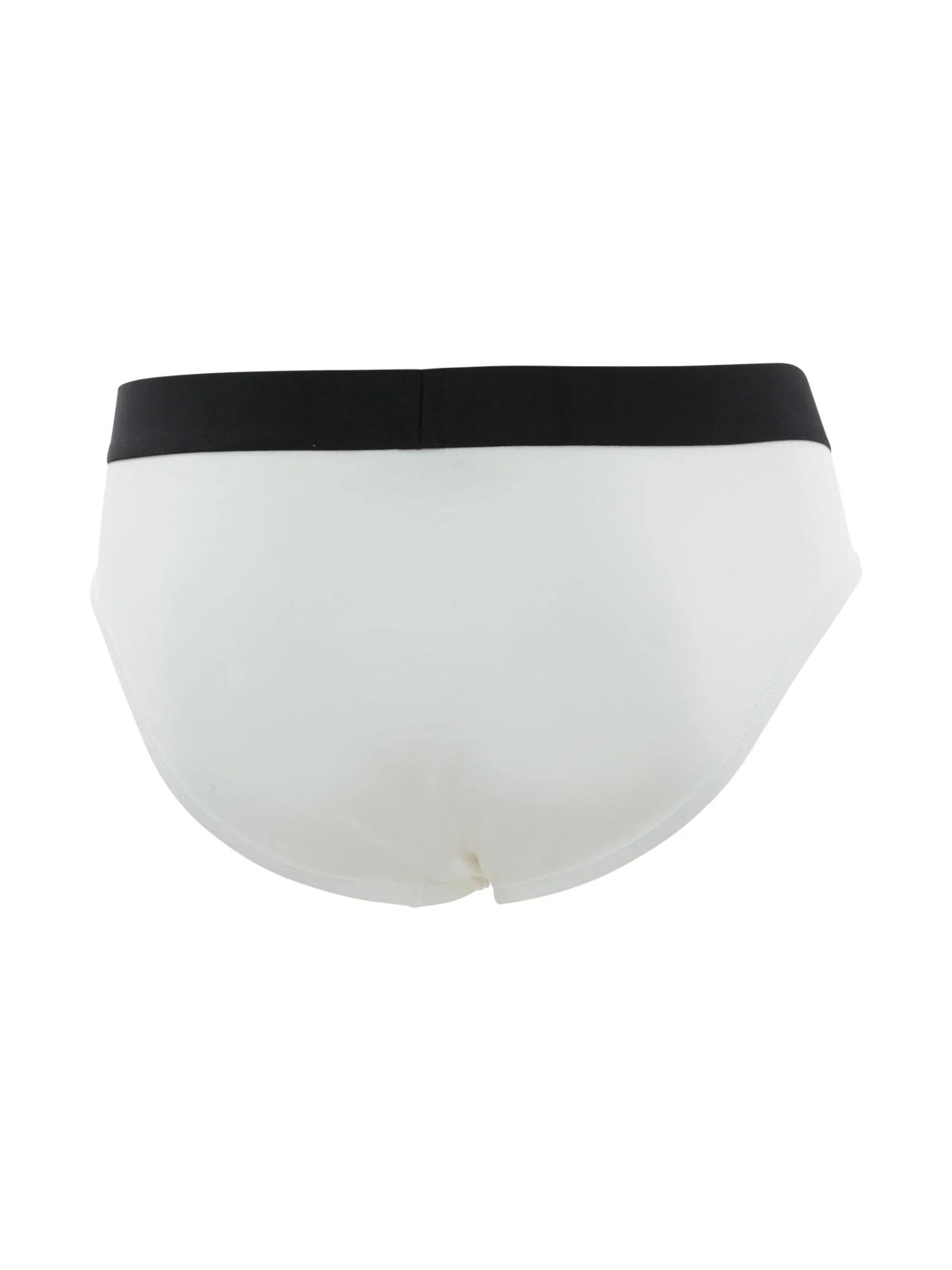 Slip bianco in cotone - Image 3