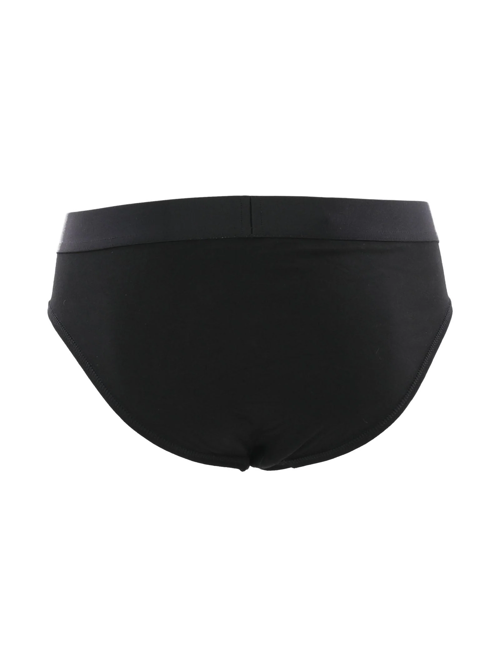 Slip nero in cotone - Image 3
