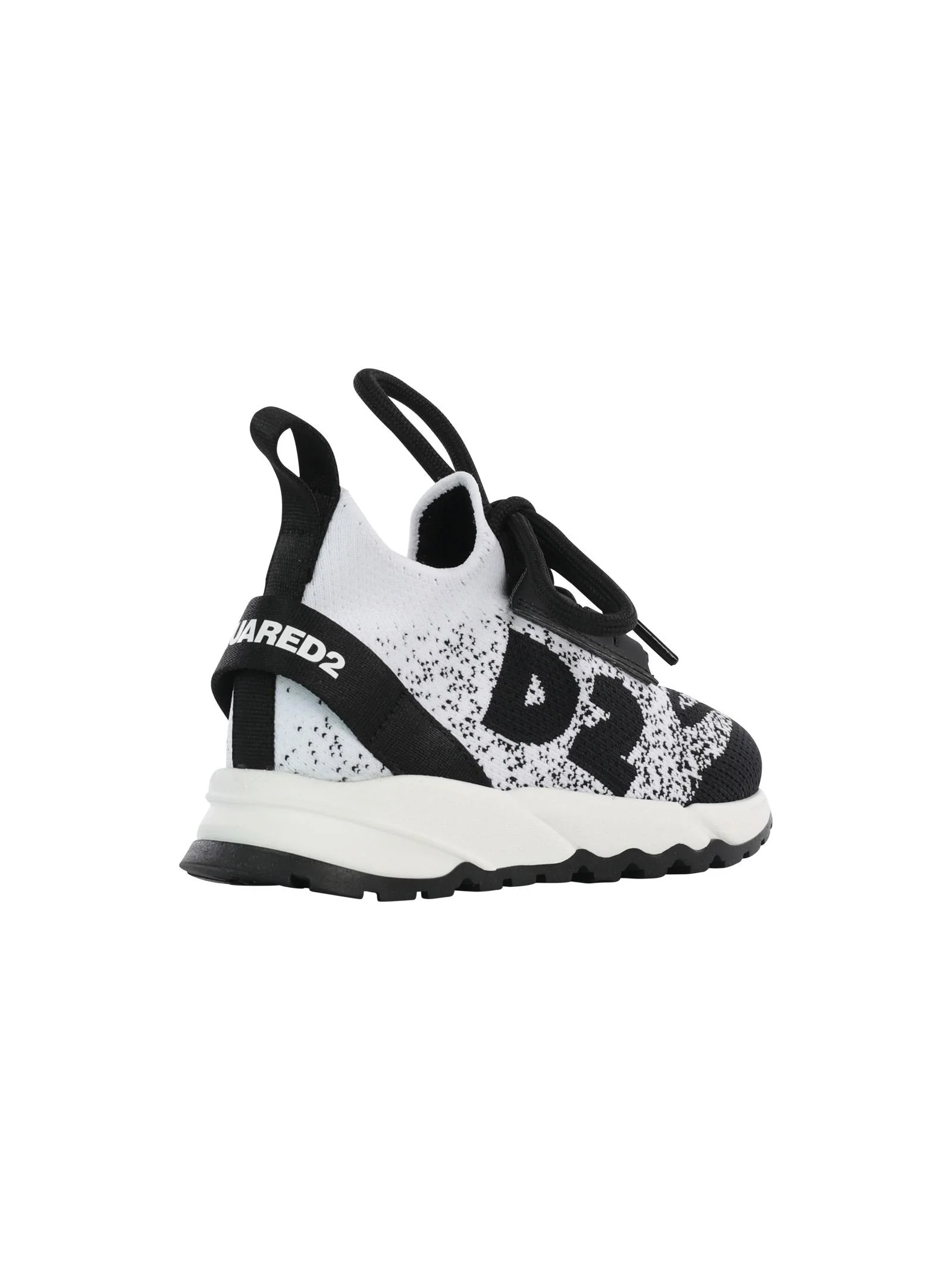 Sneakers a calzino bianca e nera - Image 3