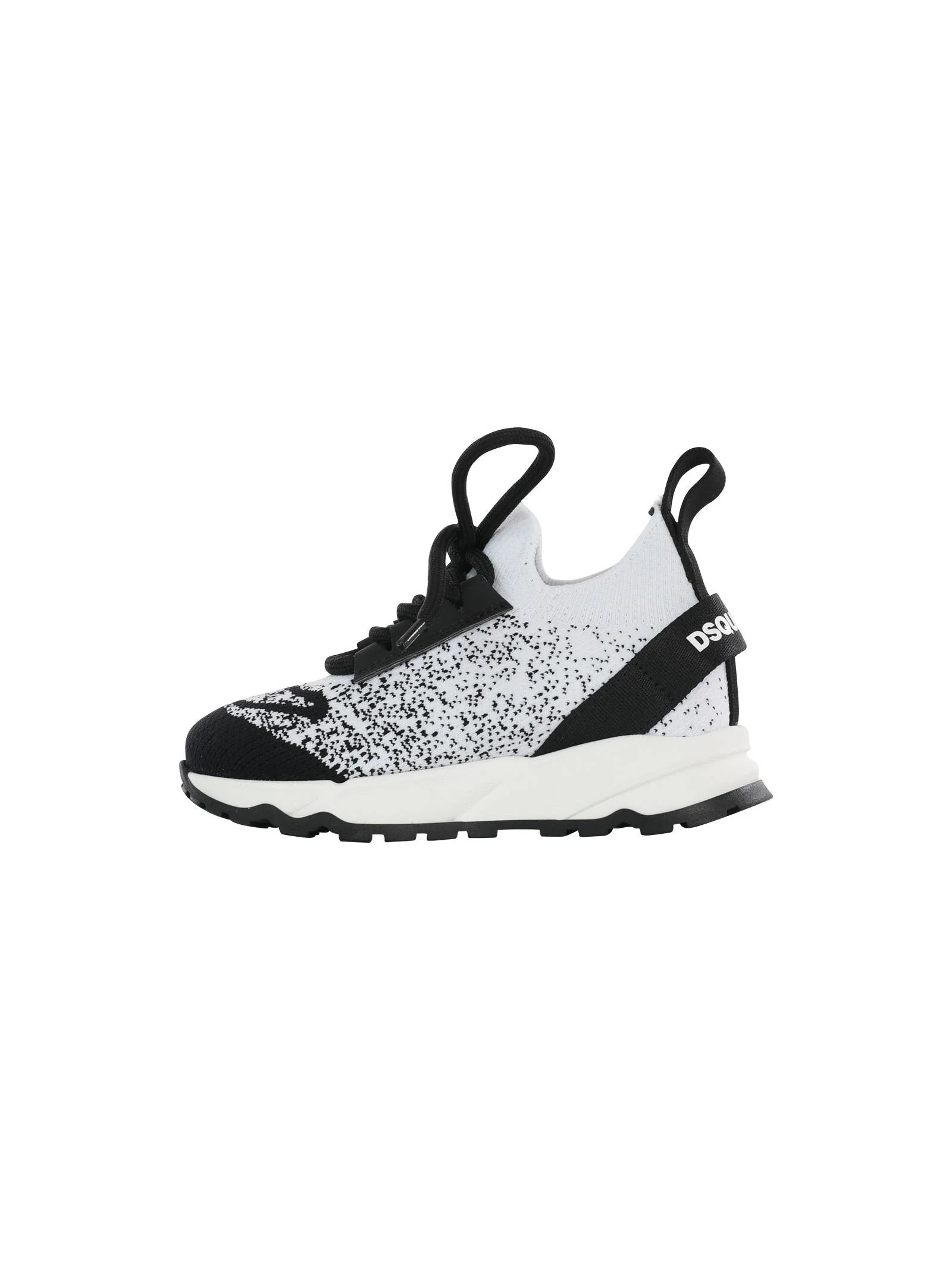 Sneakers a calzino bianca e nera - Image 4