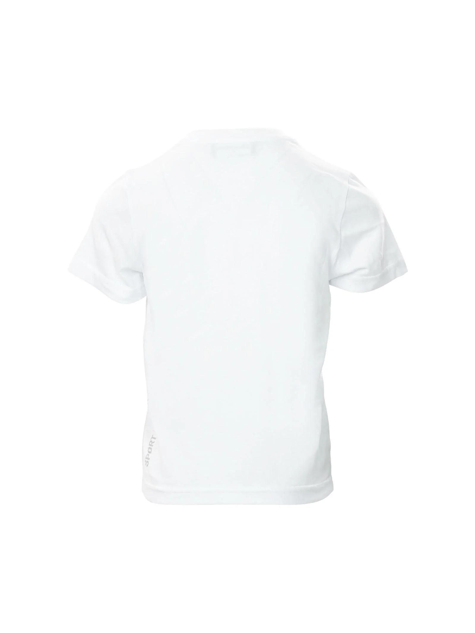 T-shirt bianca con maxi scritta nera Sport EDTN - Image 3