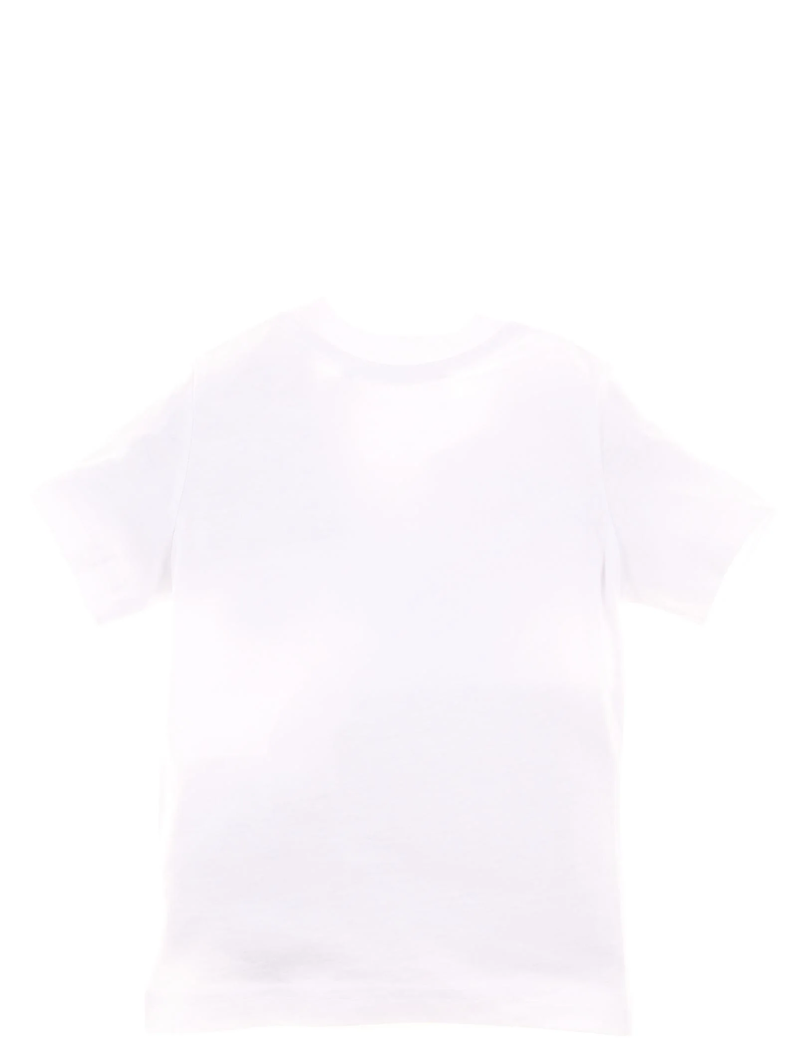 T-shirt bianca con stampa multicolor - Image 2