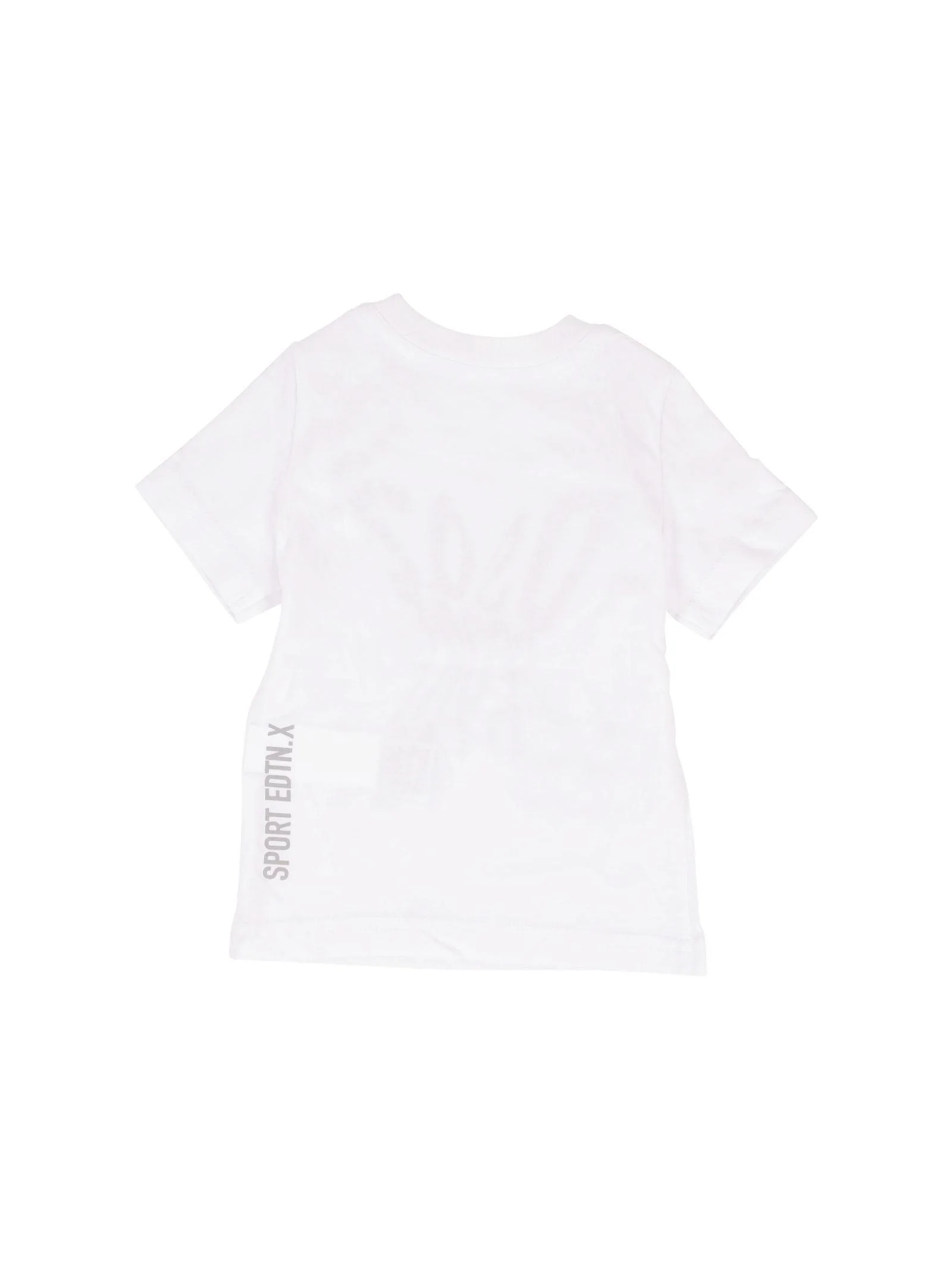 T-Shirt Dsquared bianca stampa logo frontale - Image 2