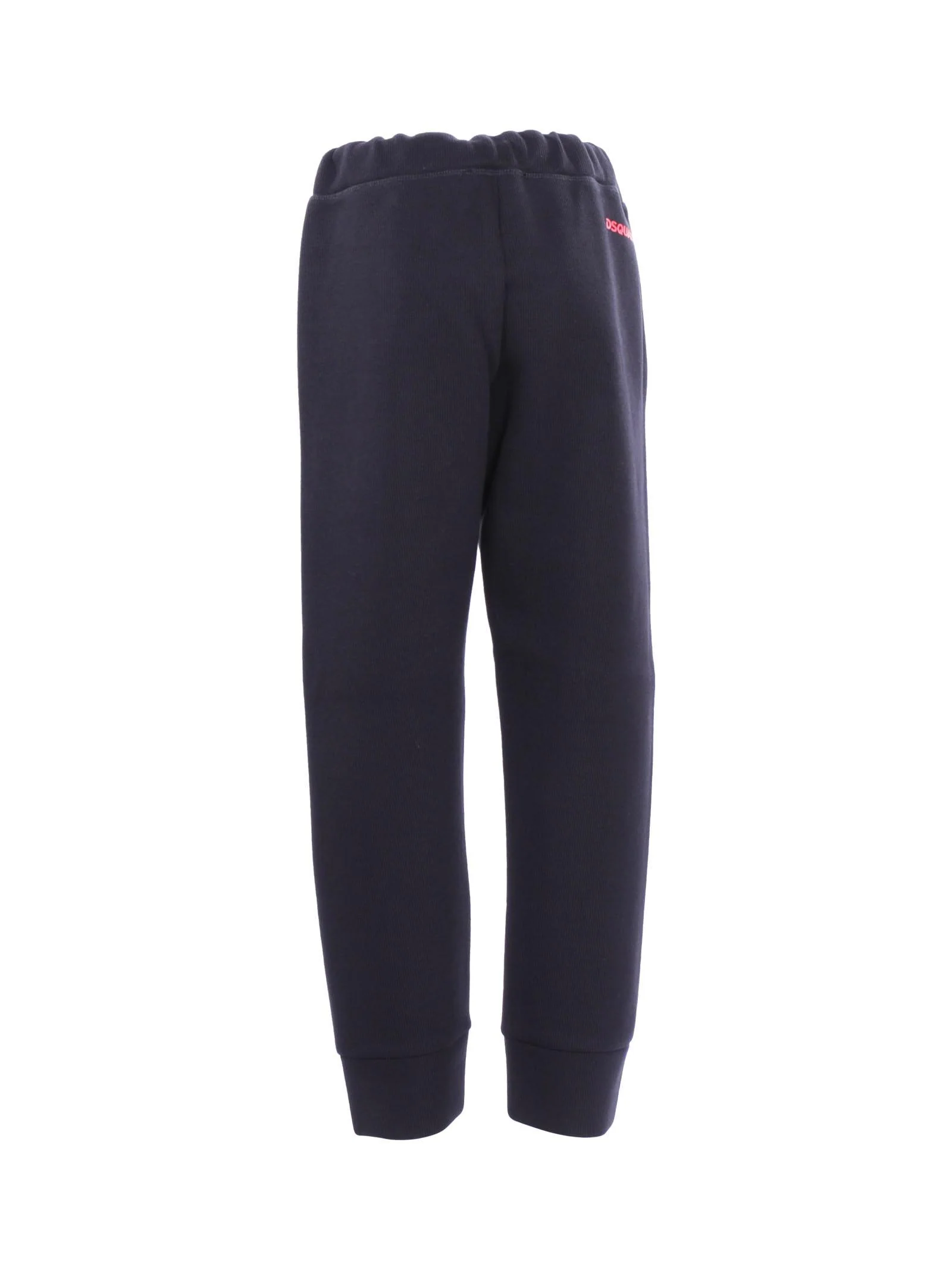 Tuta Dsquared nera logo in rosso - Image 3