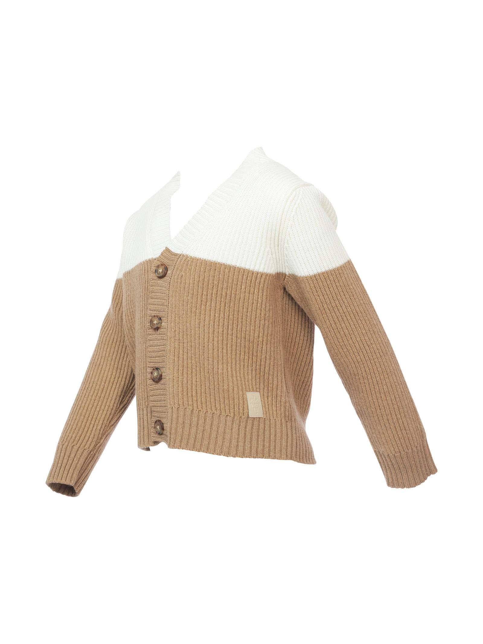 Cardigan a costine in lana e cashmere - Image 2