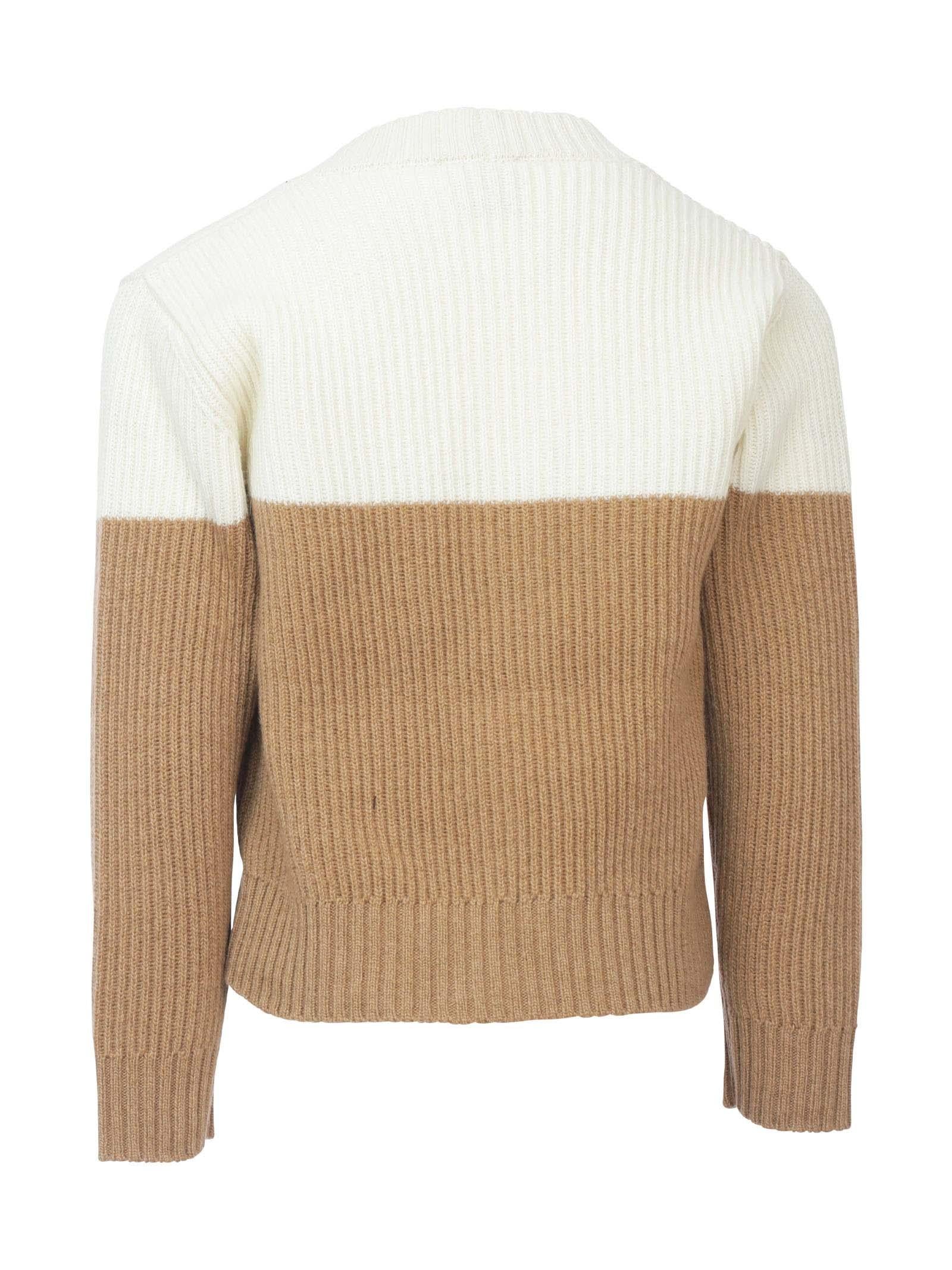 Cardigan a costine in lana e cashmere - Image 3