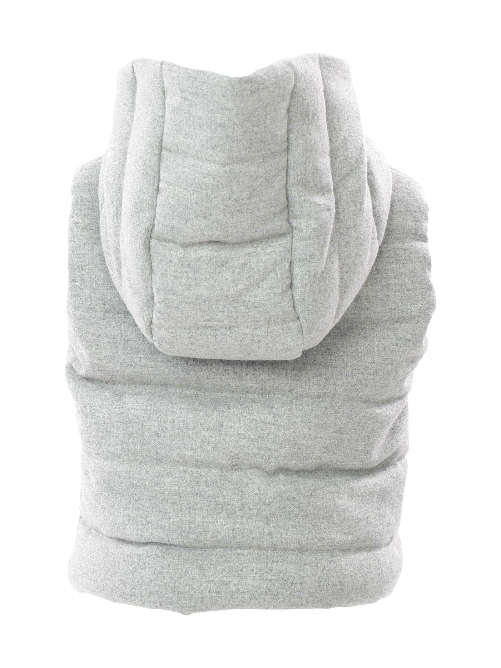 Gilet trapuntato grigio chiaro - Image 3