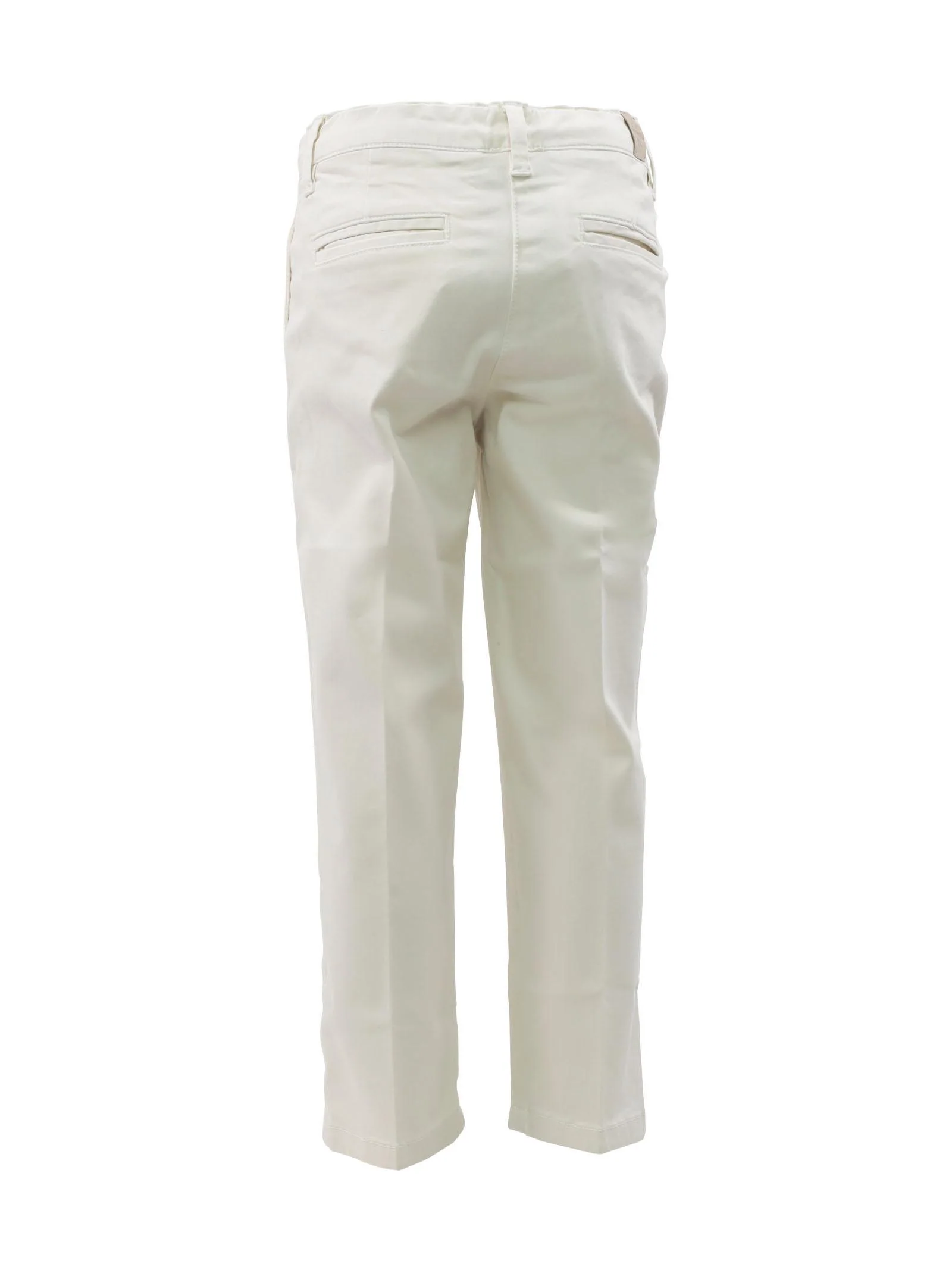 Pantalone capri avorio - Image 3
