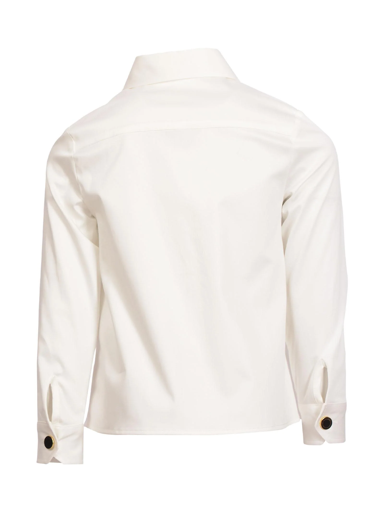 Camicia bianca con due tasche sul fronte - Image 3