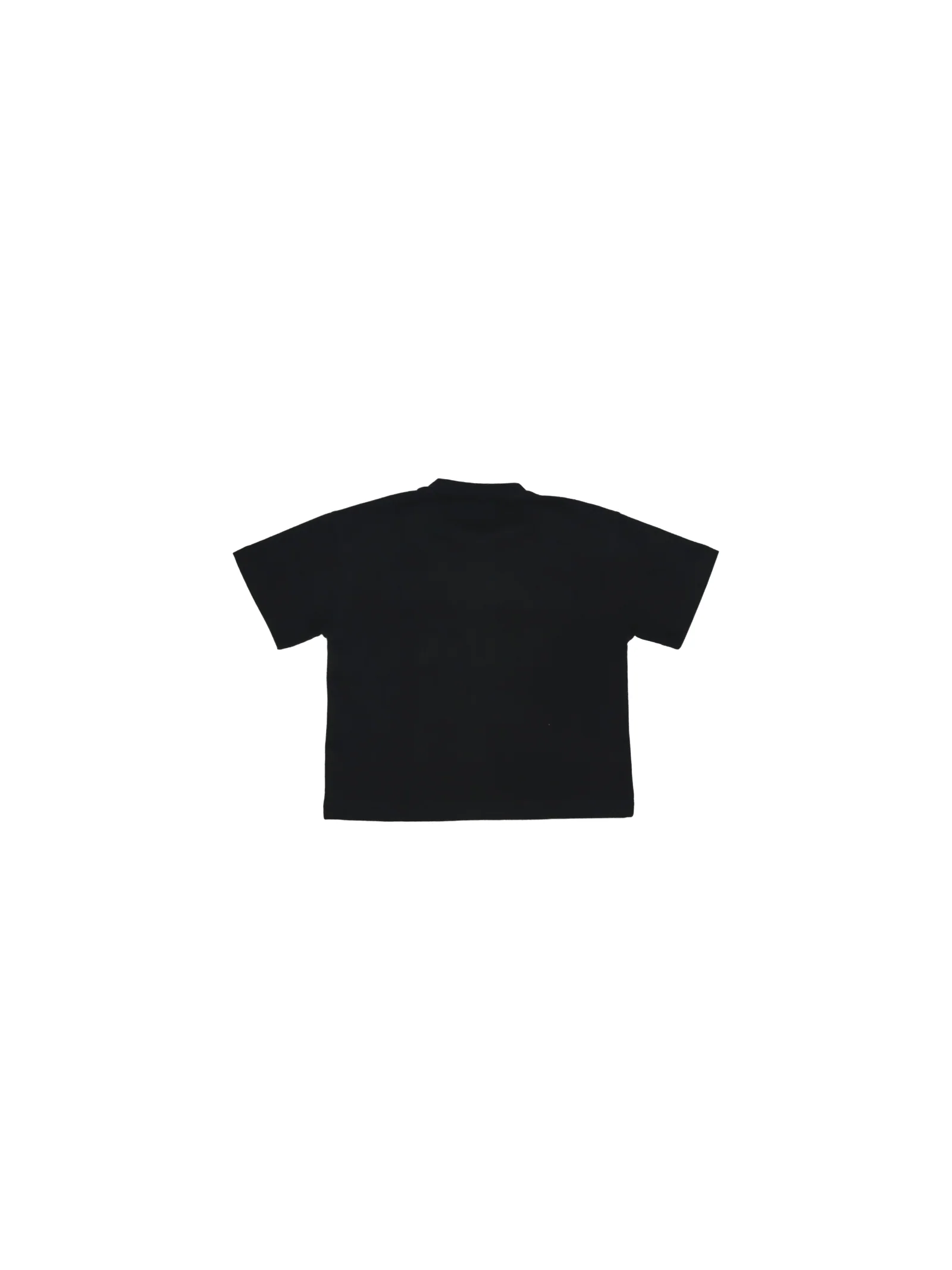 T-shirt cropped Elisabetta Franchi nera - Image 2