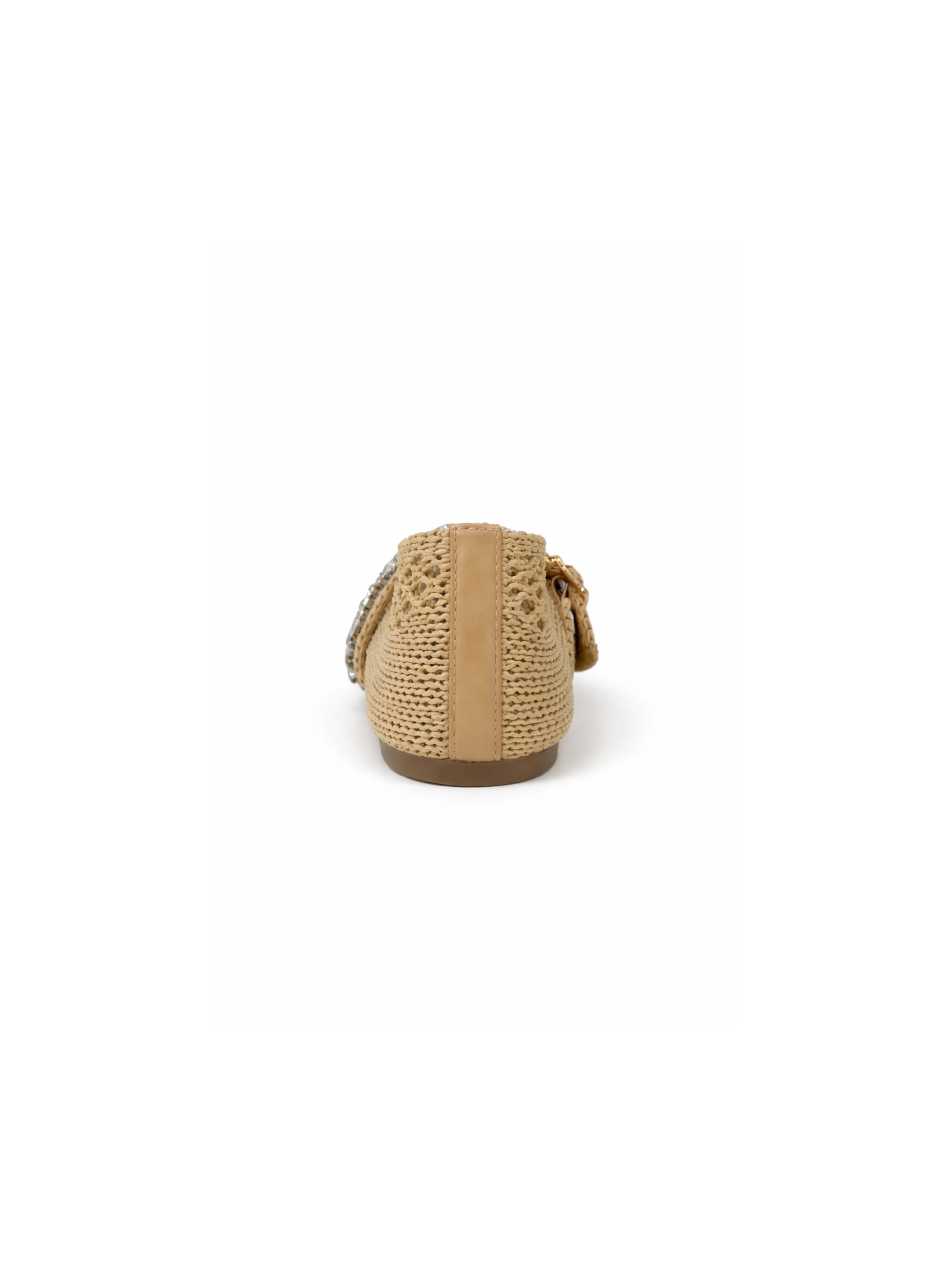 Espradillas Pho Firenze beige con cinturino gioiello - Image 3