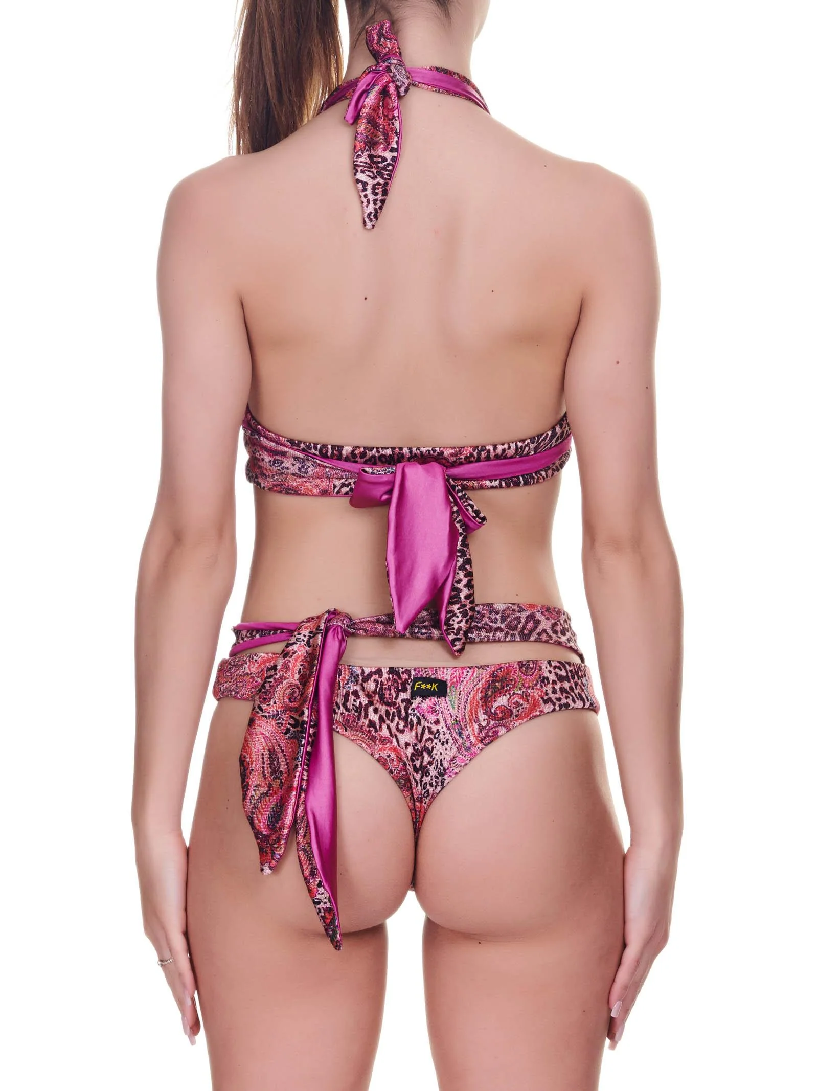 Bikini reversibile fantasia mantra lurex - Image 3