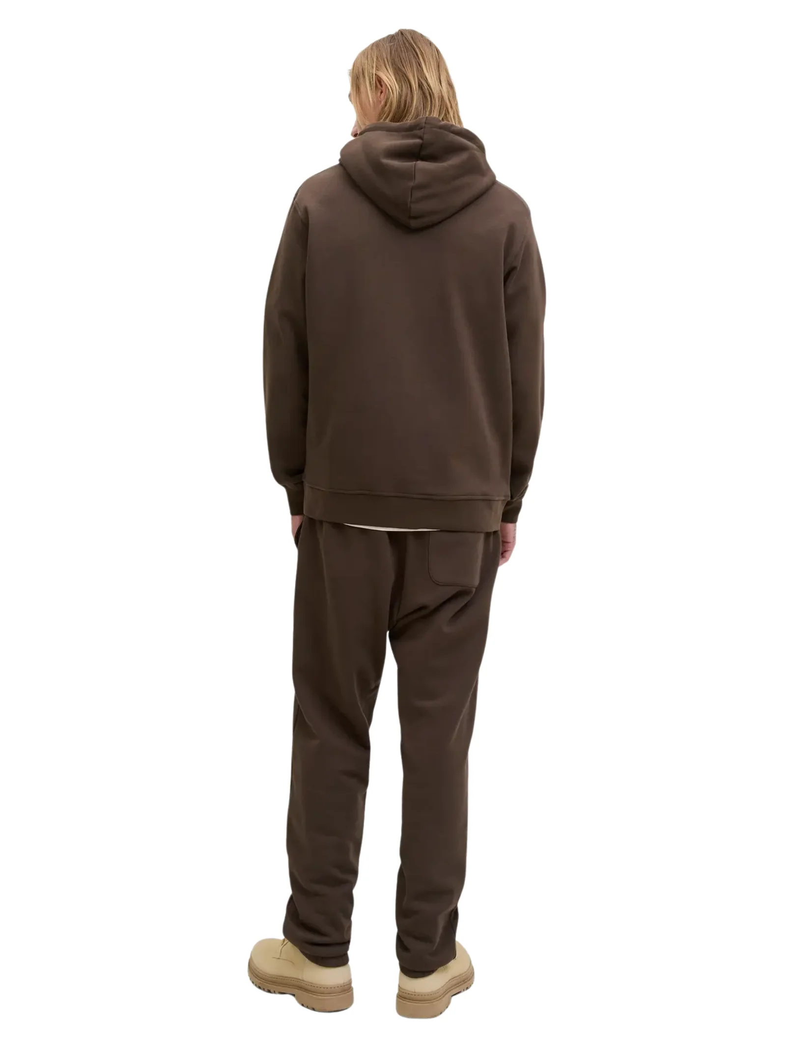 Felpa con cappuccio Jack & Jones marrone - Image 3
