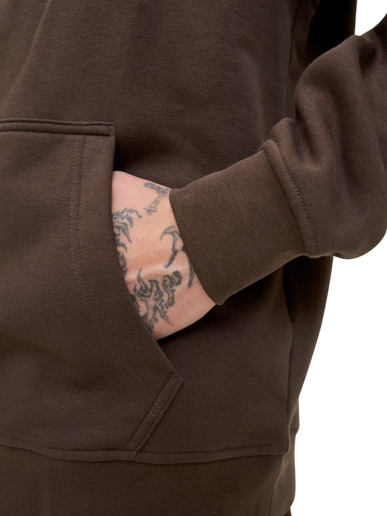 Felpa con cappuccio Jack & Jones marrone - Image 4