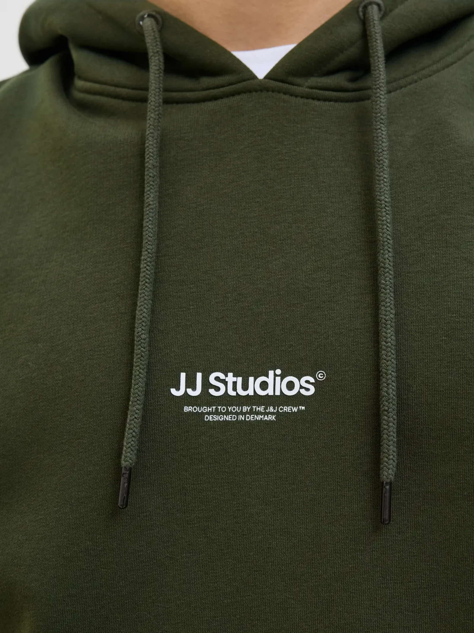 Felpa con cappuccio Jack & Jones verde - Image 5