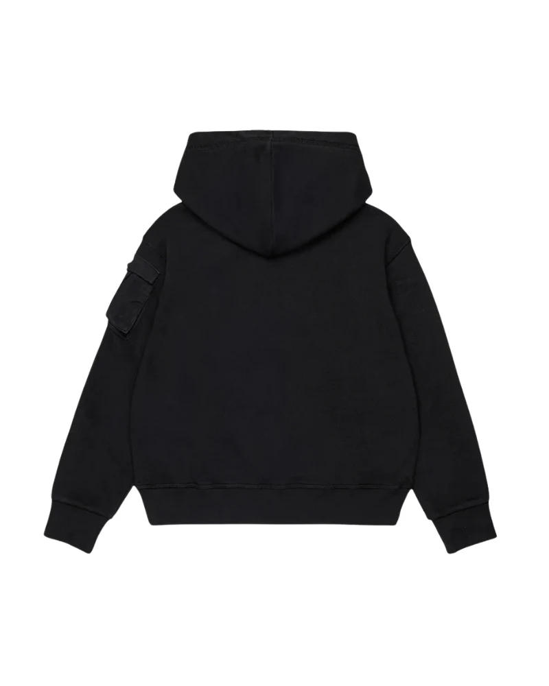 Felpa con tasca cargo Dsquared nera - Image 2