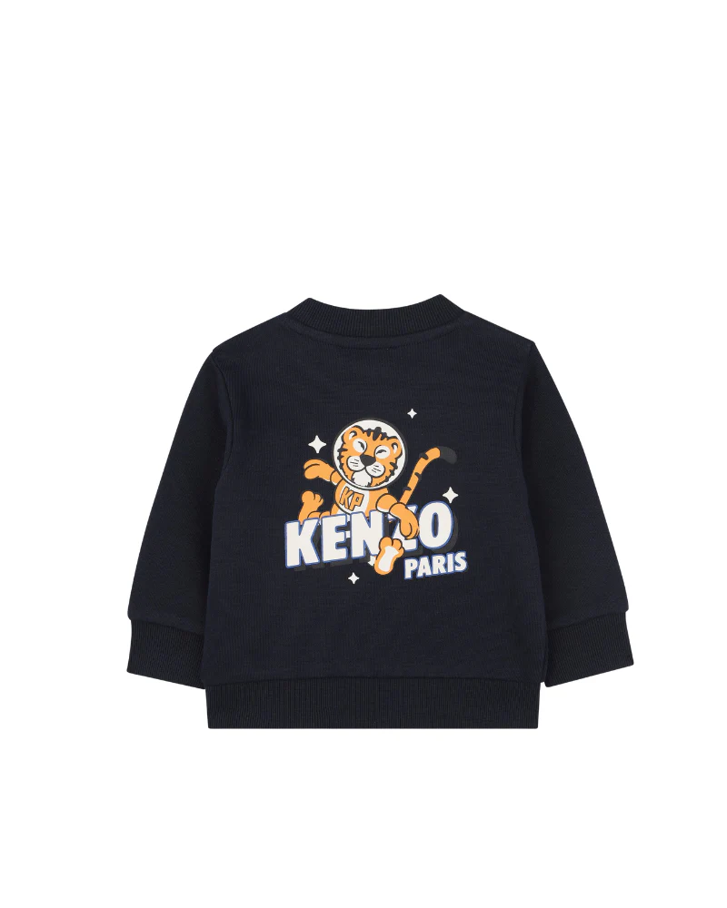 Felpa Kenzo nera con maxi logo posteriore - Image 2