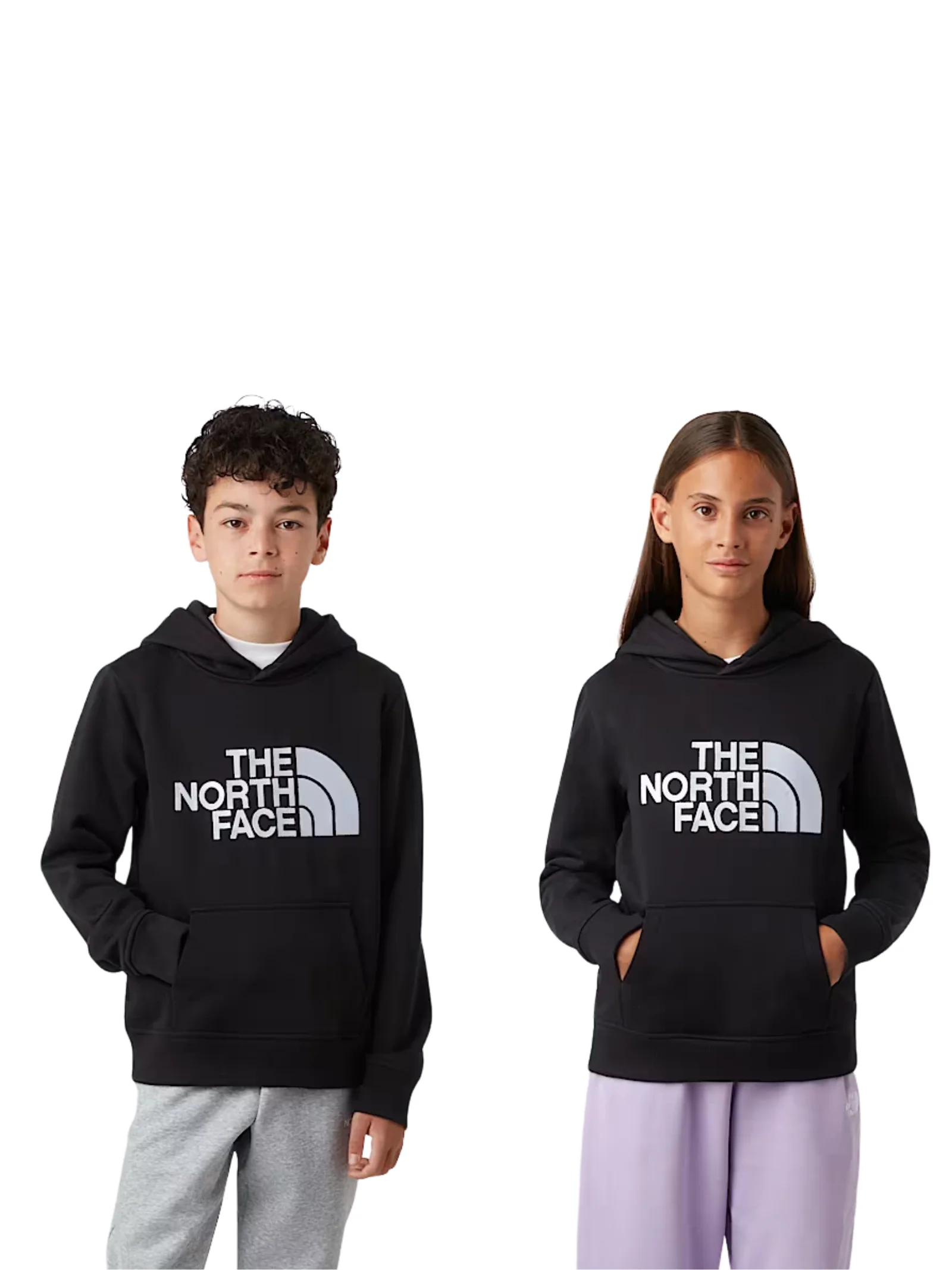Felpa pullover con cappuccio "Drew Peak" The North Face nera - Image 3