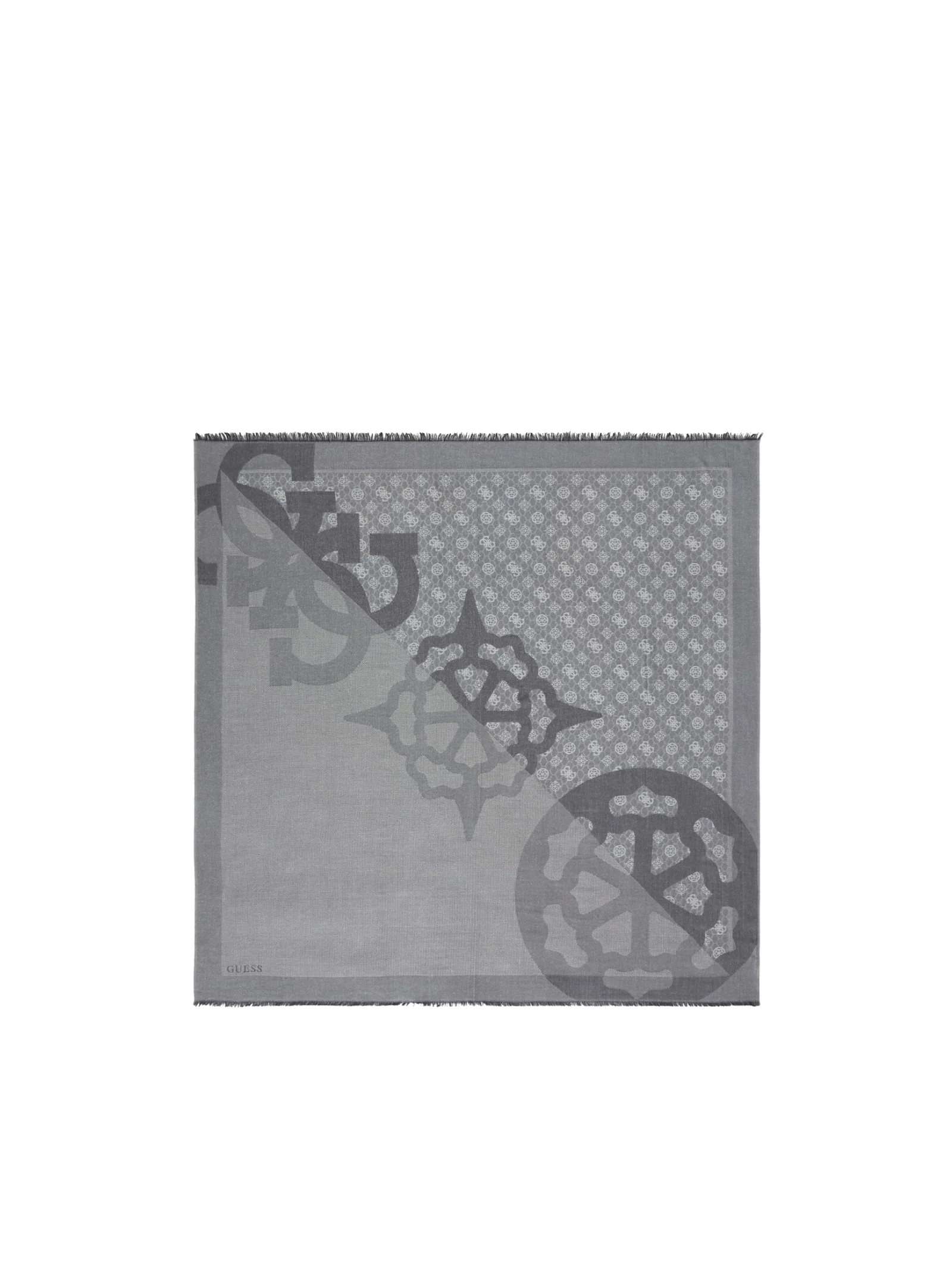 Foulard Guess grigio con stampa 4G