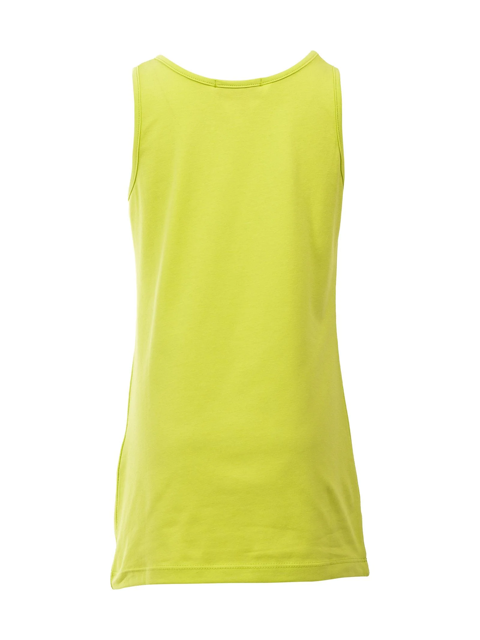 Abito giallo lime giromanica - Image 3