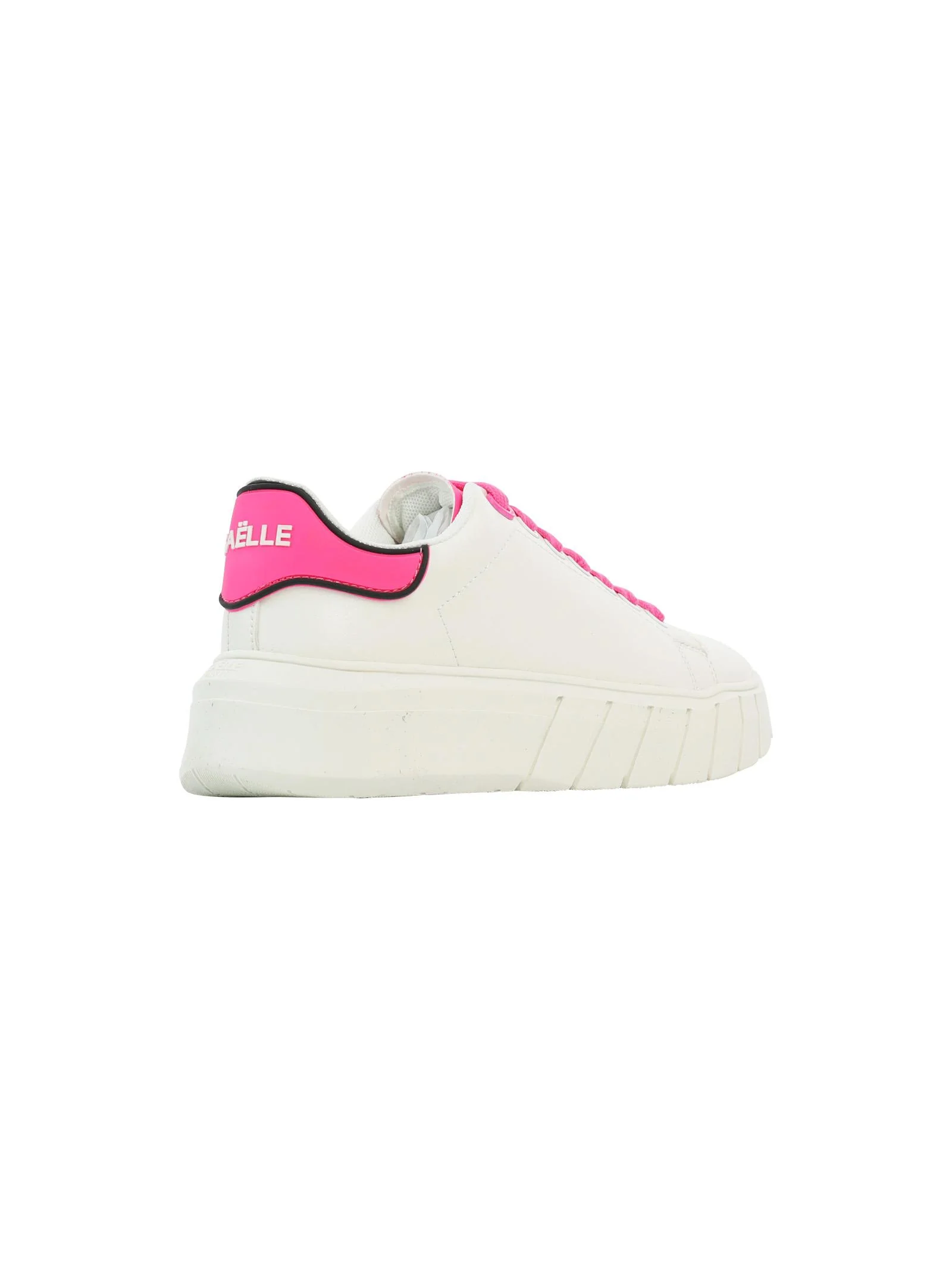 Sneakers addict bianca e fucsia fluo - Image 3