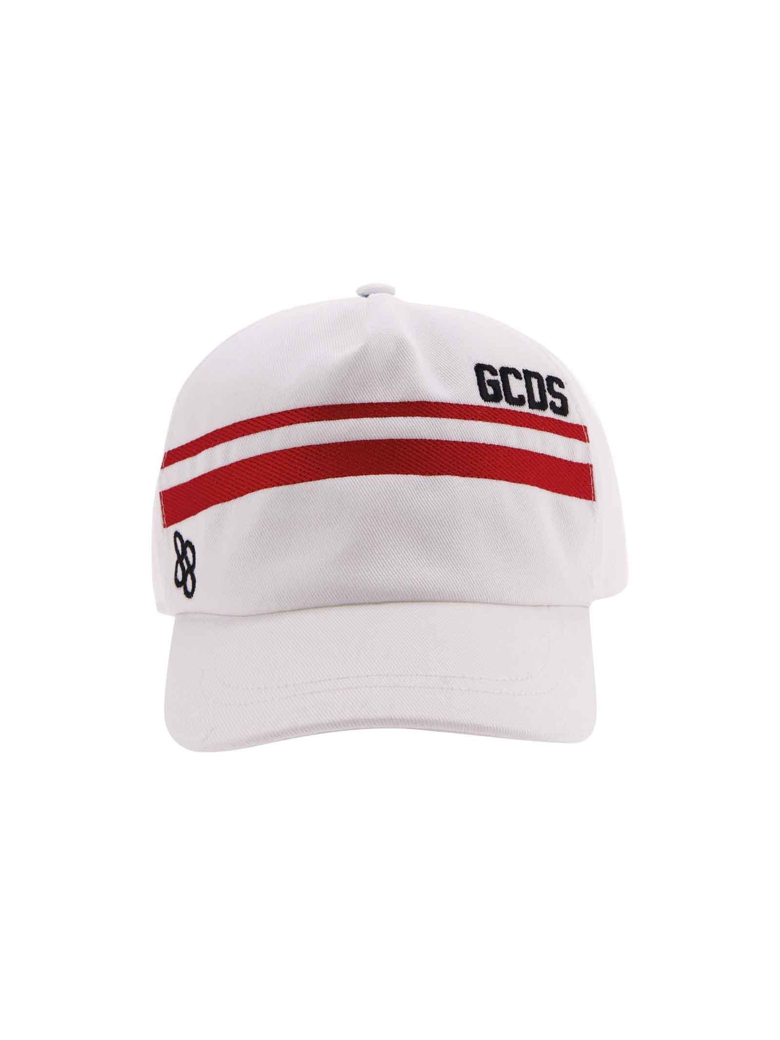 Cappello bianco con visiera - Image 3