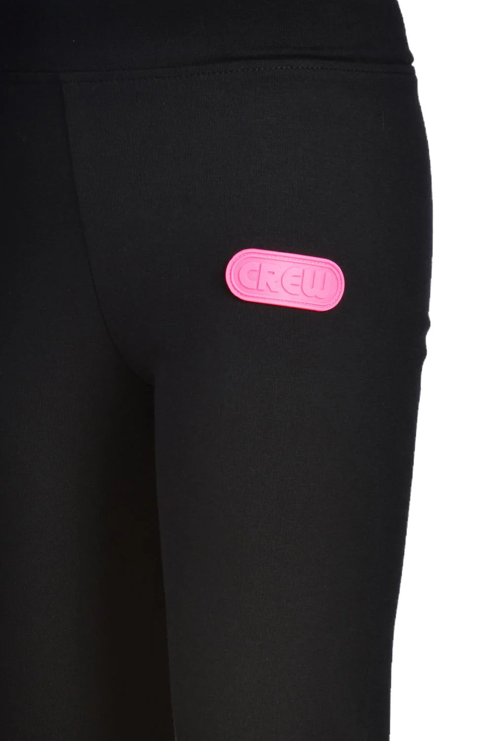 Leggings nero con scritta fluo - Image 3