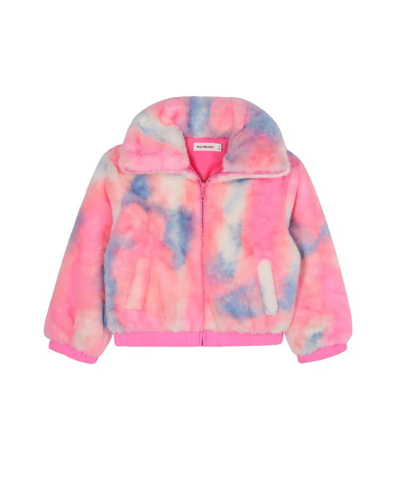 Giacca Billie Blush multicolor effetto tie-dye