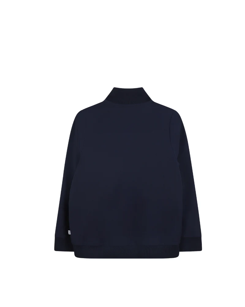 Giacca Boss blu navy con tasche frontali con pattina - Image 2