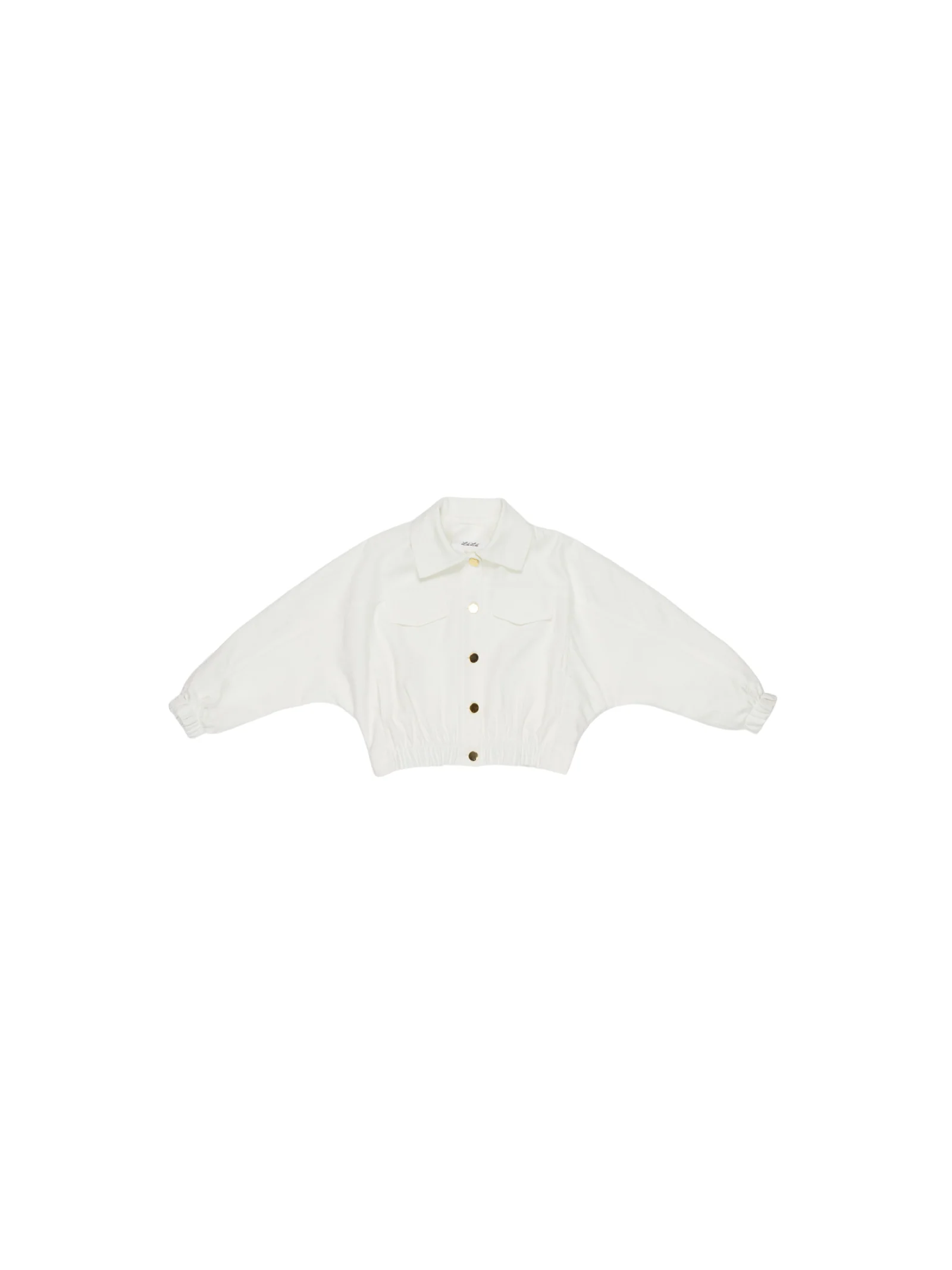 Giacca cropped Lulù by Miss Grant bianco latte