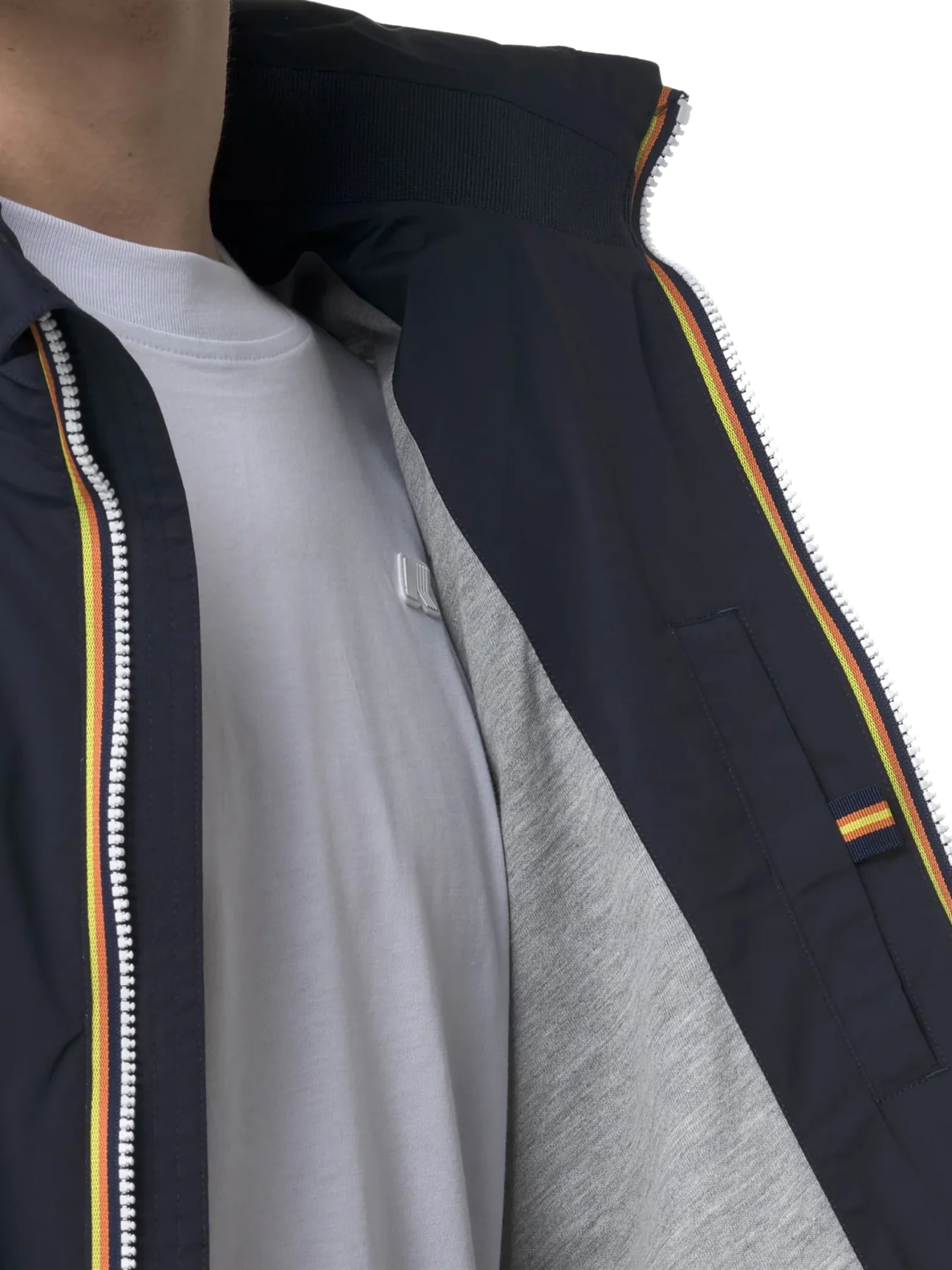 Gilet "Valen Stretch Jersey" K-Way blu depth - Image 2