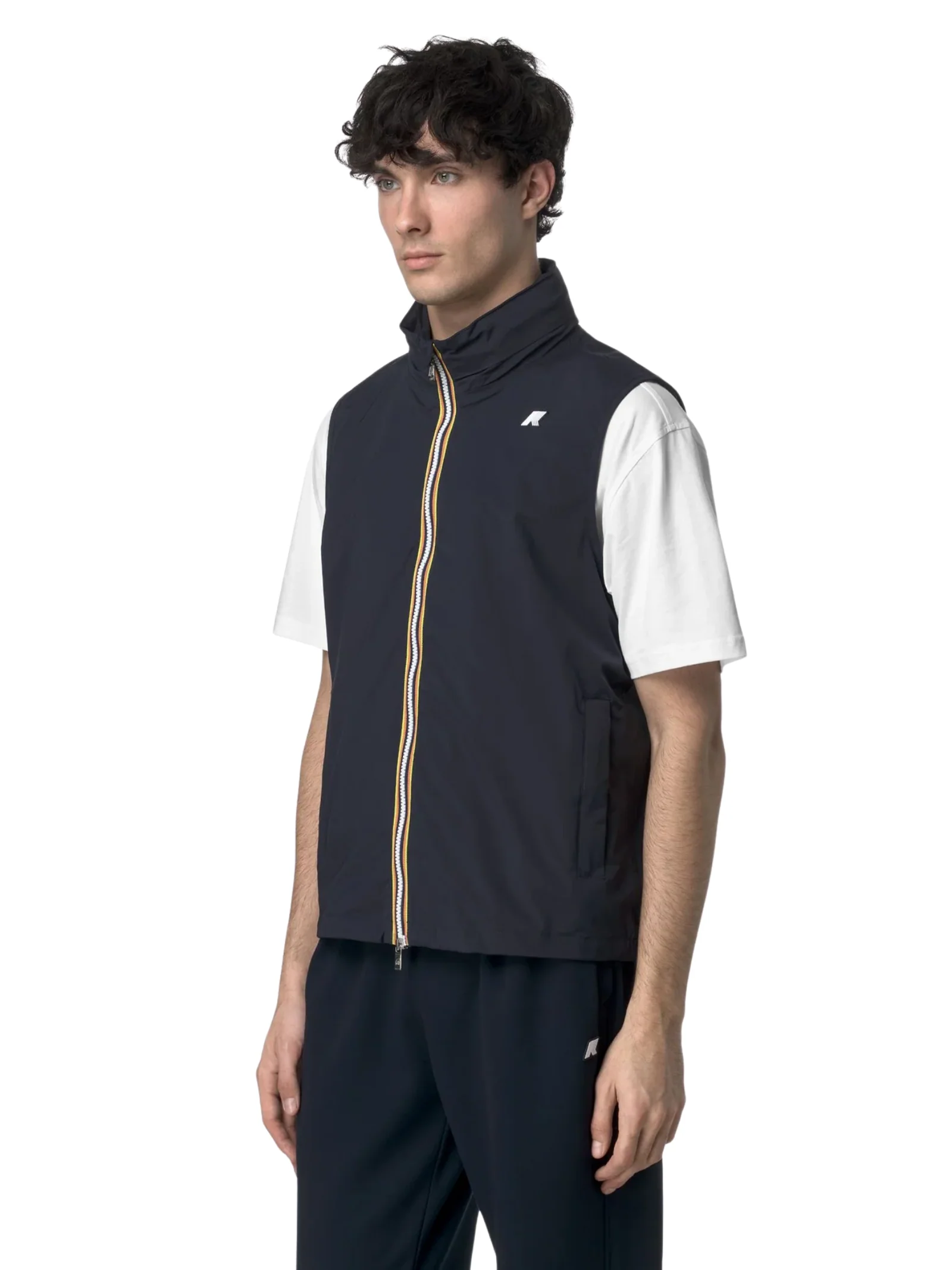Gilet "Valen Stretch Jersey" K-Way blu depth - Image 4