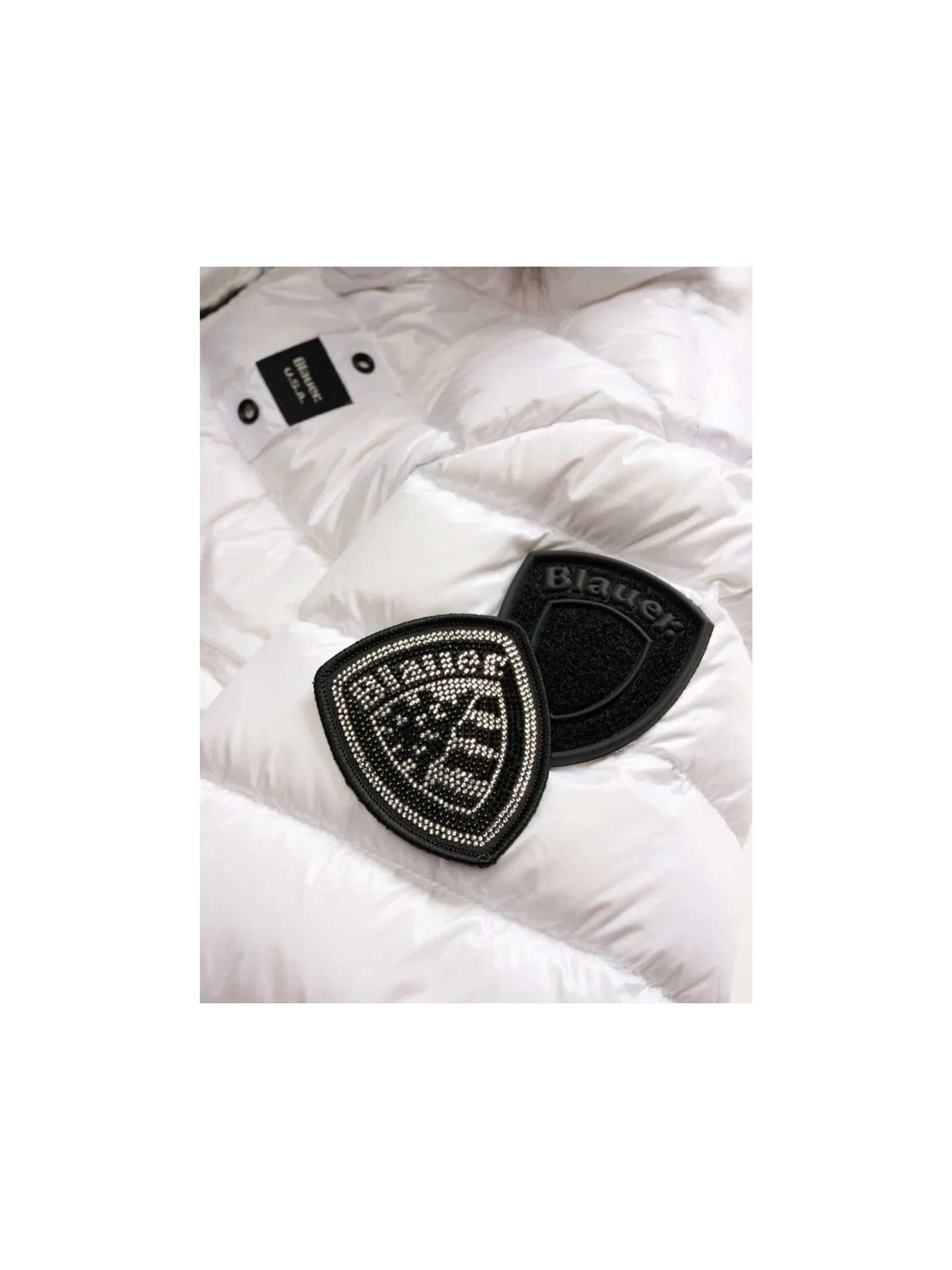 Giubbino a righe "Arcadia Junior" Blauer bianco - Image 2