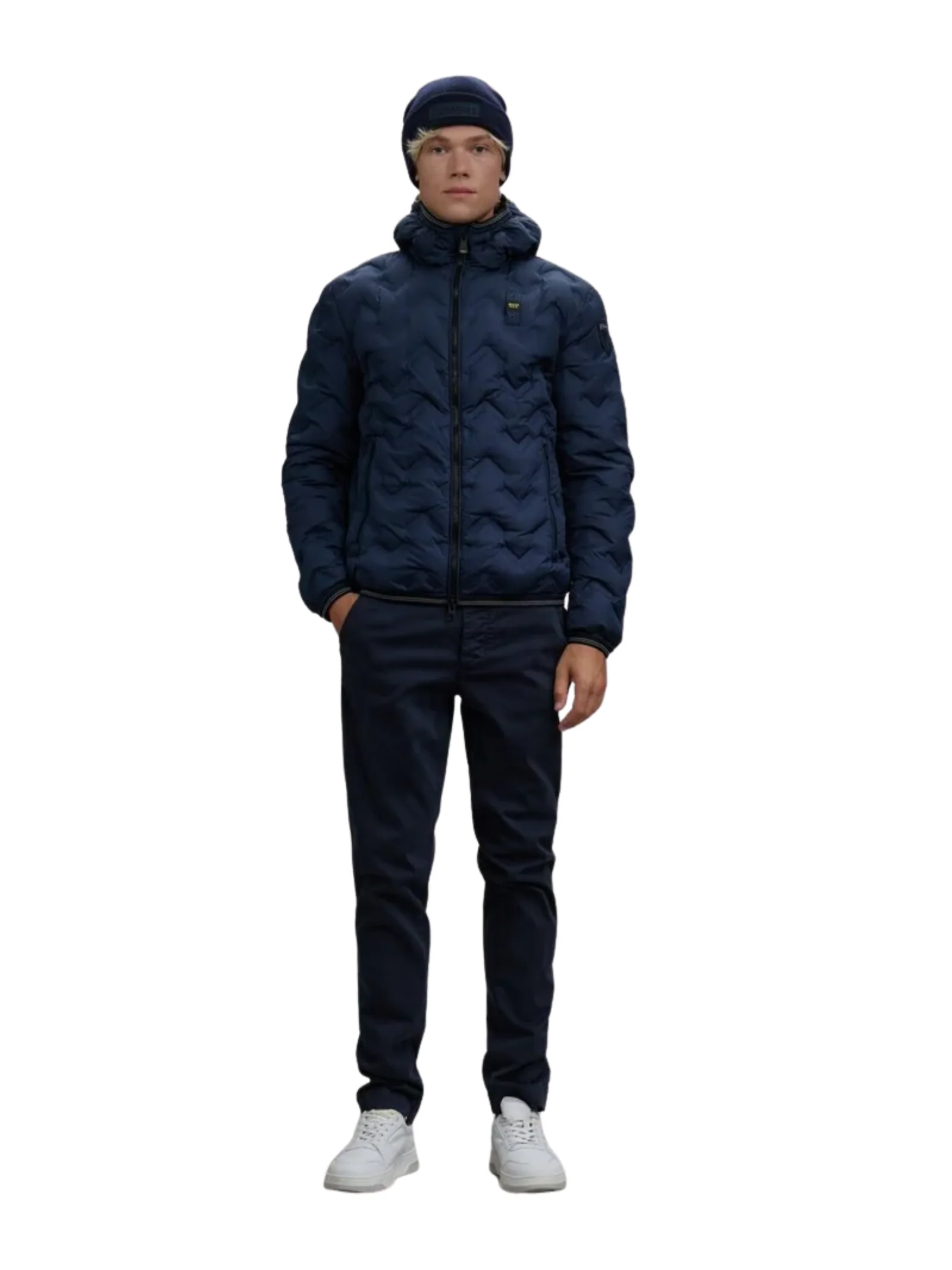 Giubbino ad angoli "Piery" Blauer blu - Image 3