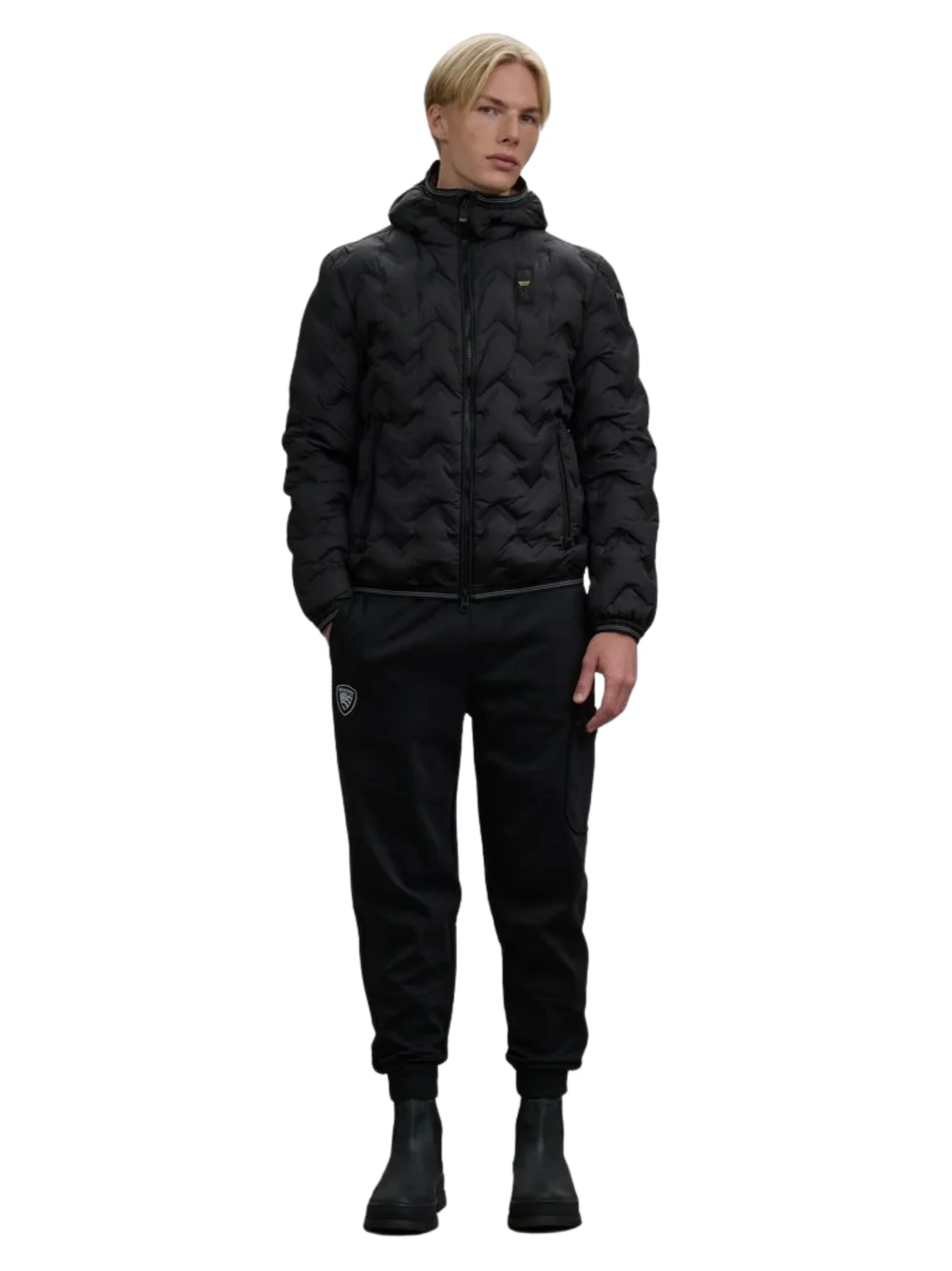 Giubbino ad angoli "Piery" Blauer nero - Image 3