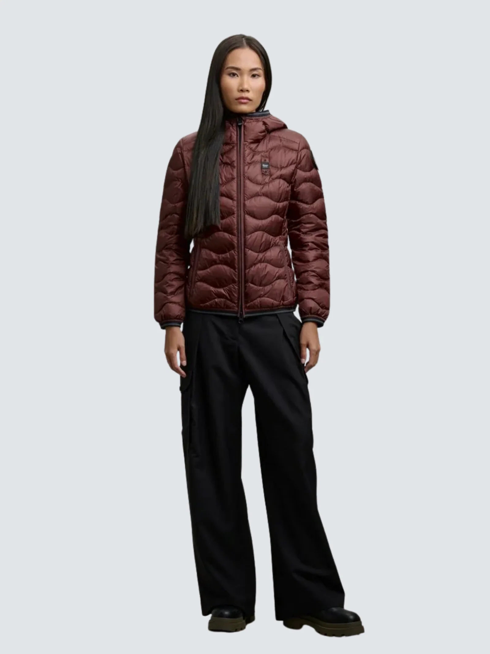 Giubbino ad onde "Camelia" Blauer rosso - Image 2