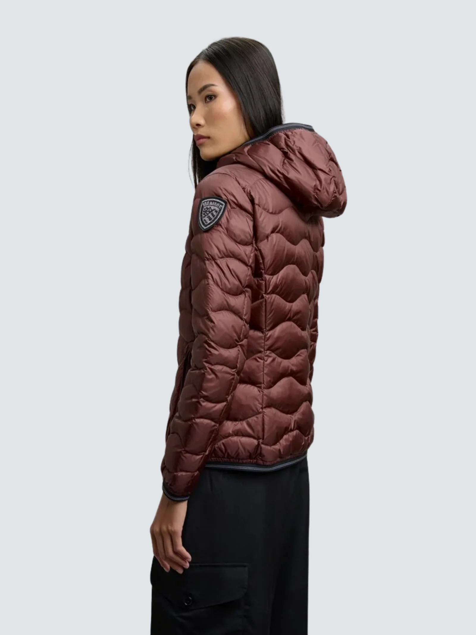 Giubbino ad onde "Camelia" Blauer rosso - Image 3