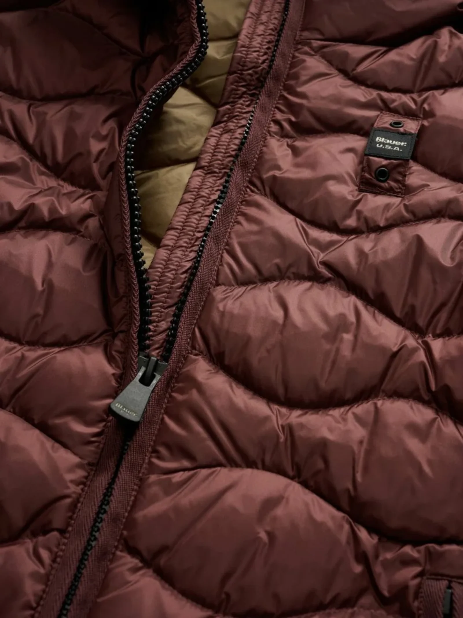 Giubbino ad onde "Camelia" Blauer rosso - Image 5