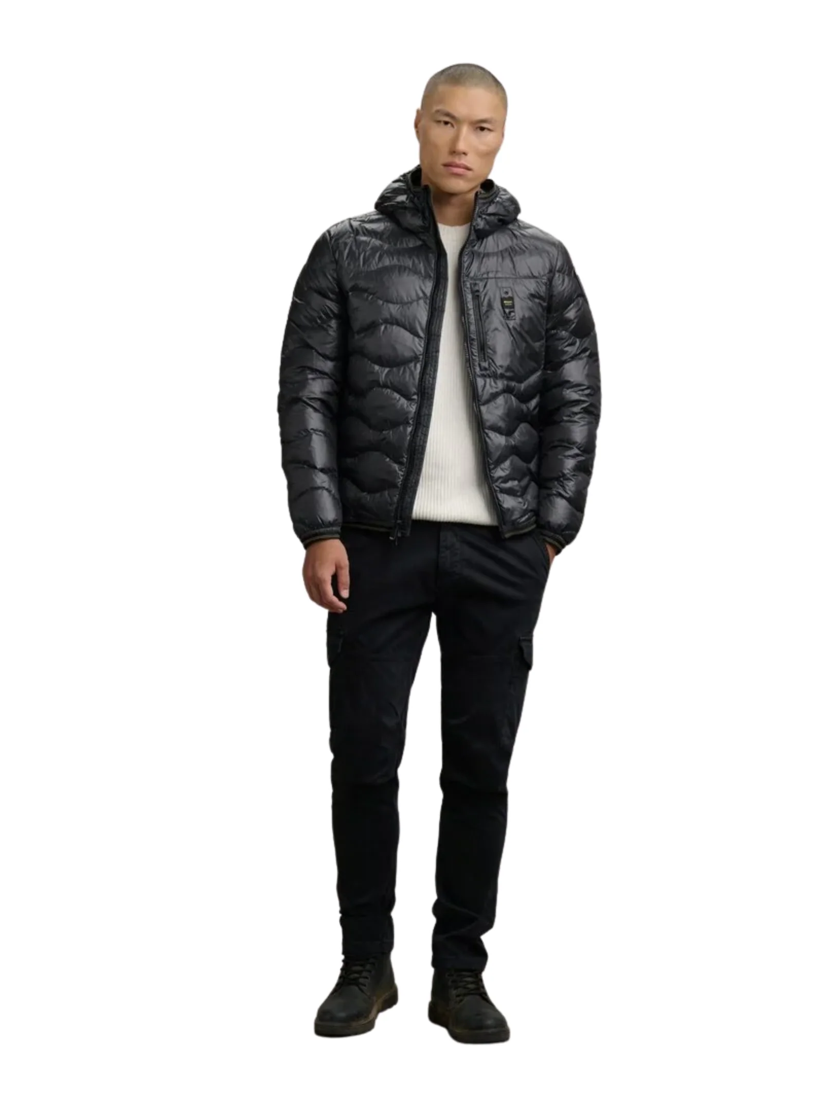 Giubbino ad onde "Wave" Blauer grigio antracite - Image 3