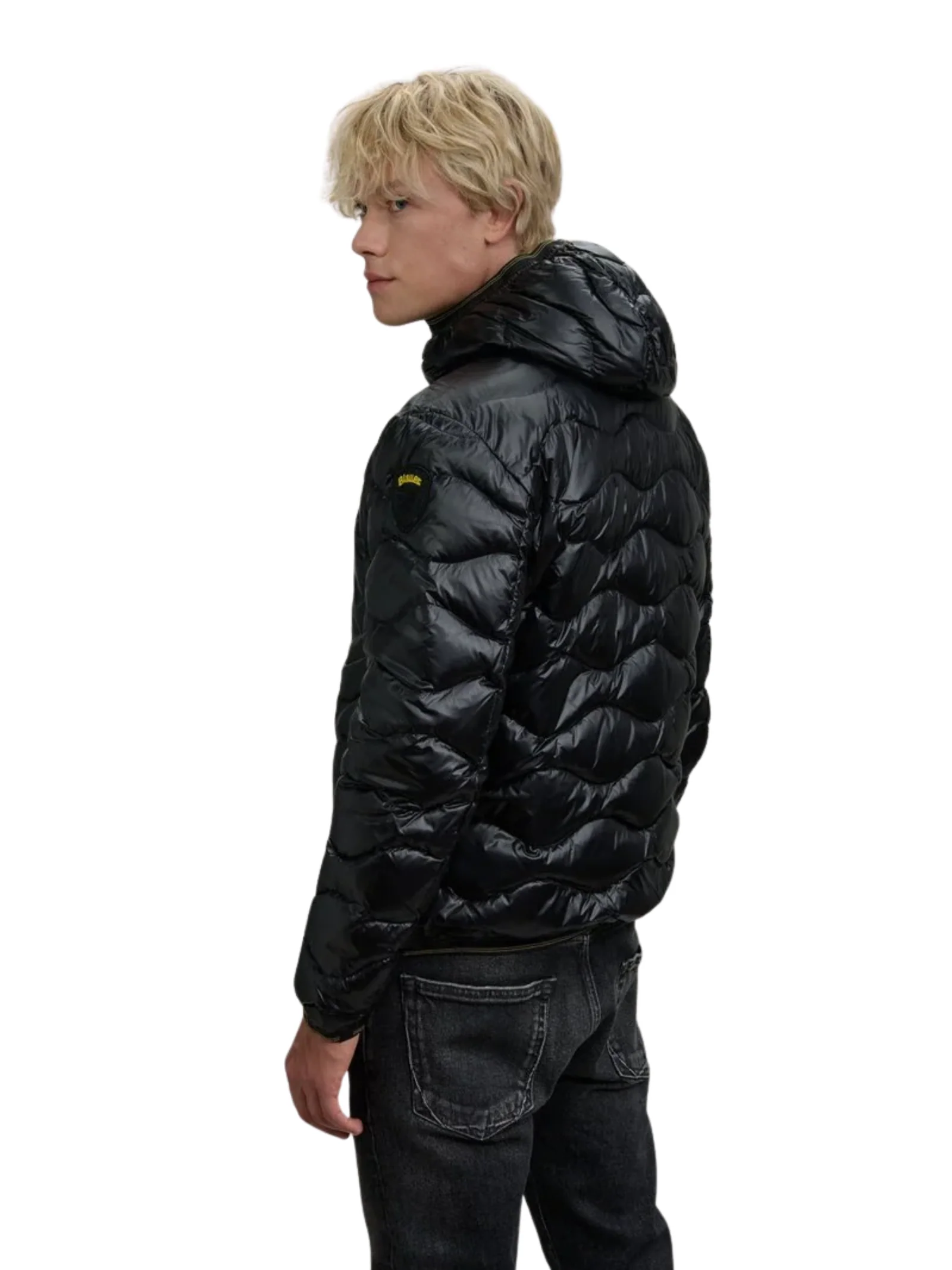 Giubbino ad onde "Wave" Blauer nero - Image 2