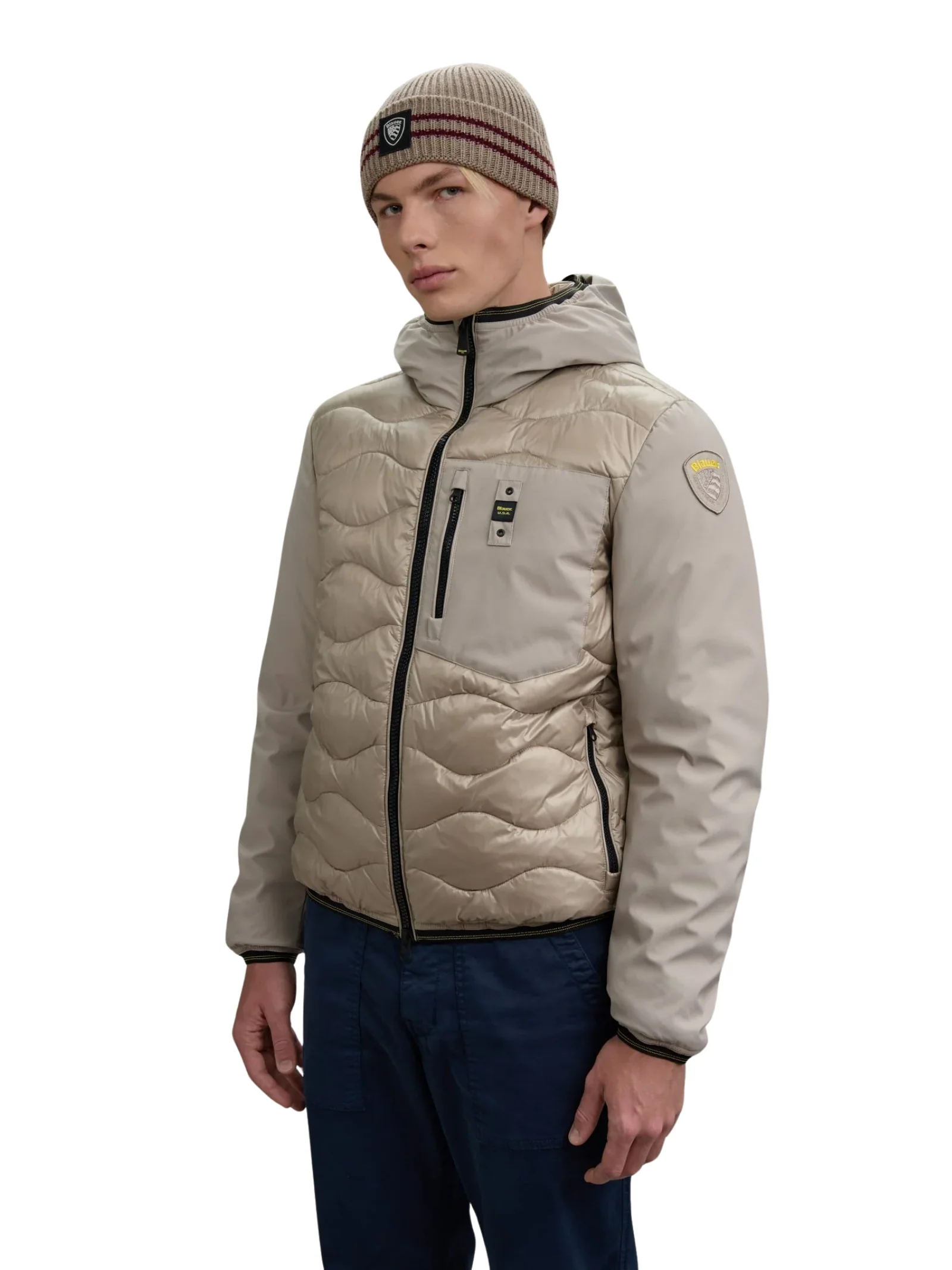 Giubbino "Albert" Blauer beige