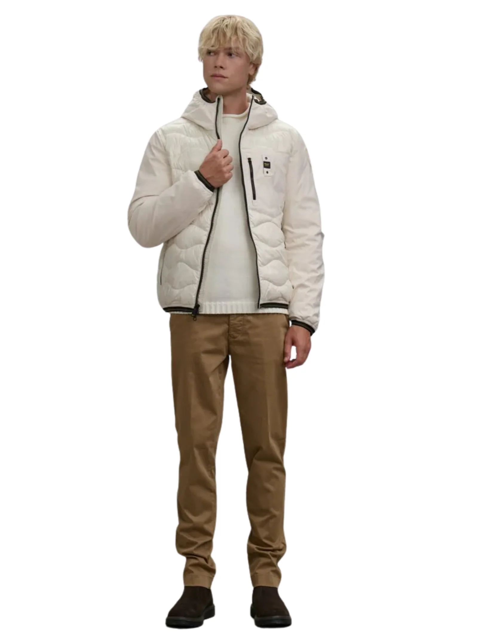 Giubbino "Albert" Blauer bianco - Image 3