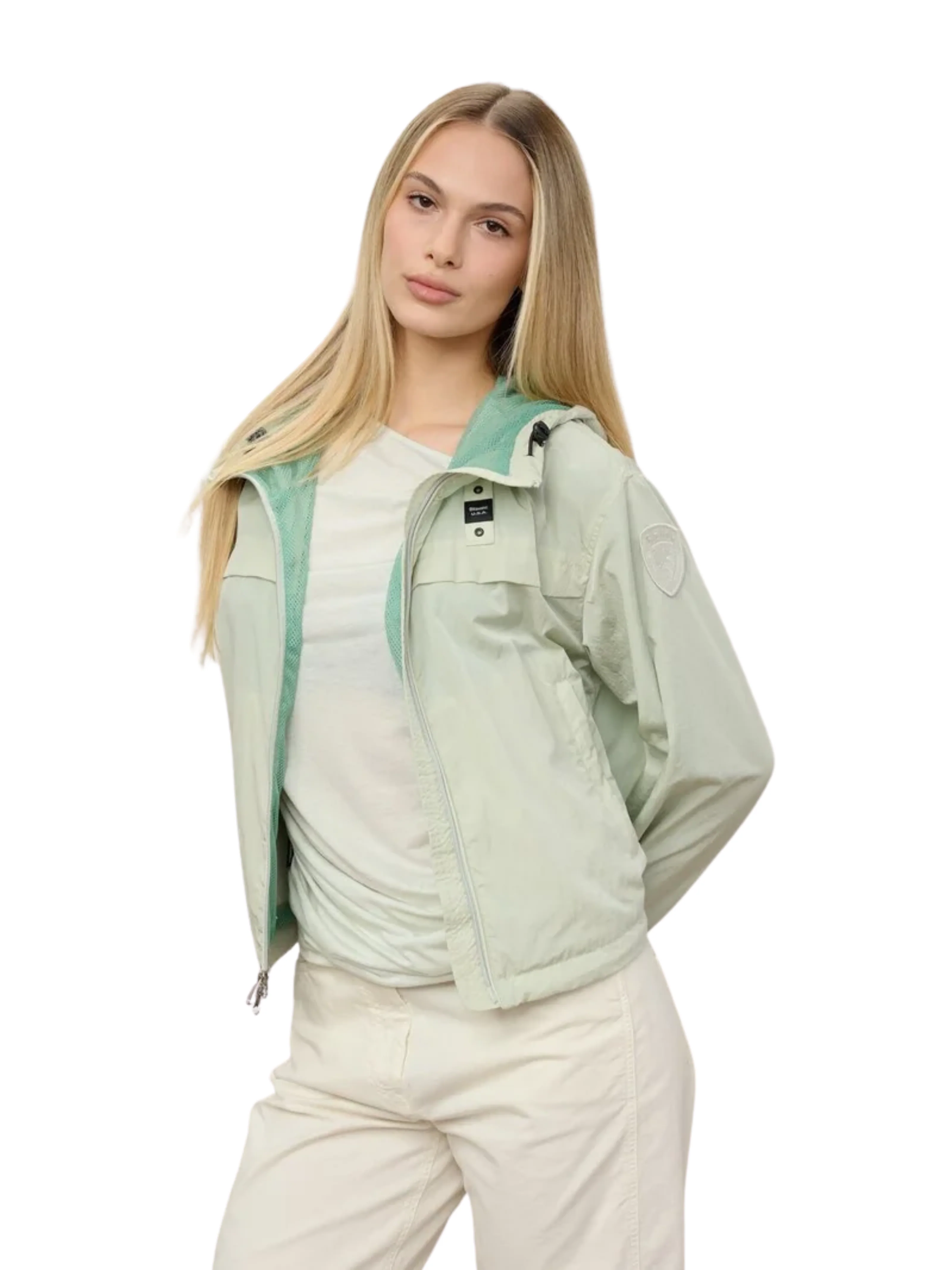 Giubbino "Burrage" Blauer verde traspirante - Image 4